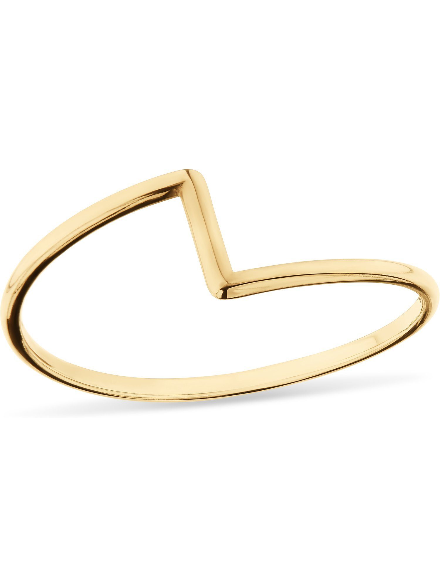 CHRIST Goldring CHRIST Damen-Damenring 375er Gelbgold günstig online kaufen