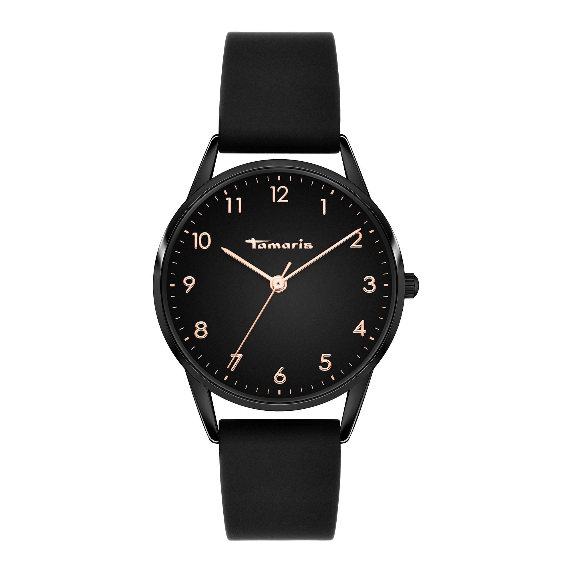 Tamaris Quarzuhr Armbanduhr schwarz