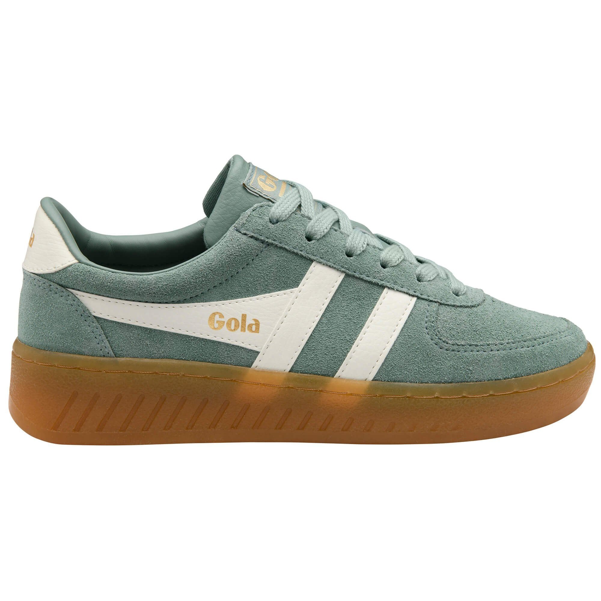 Gola Grandslam Wildleder 2026 mistgrün/offwhite Damen Sneaker
