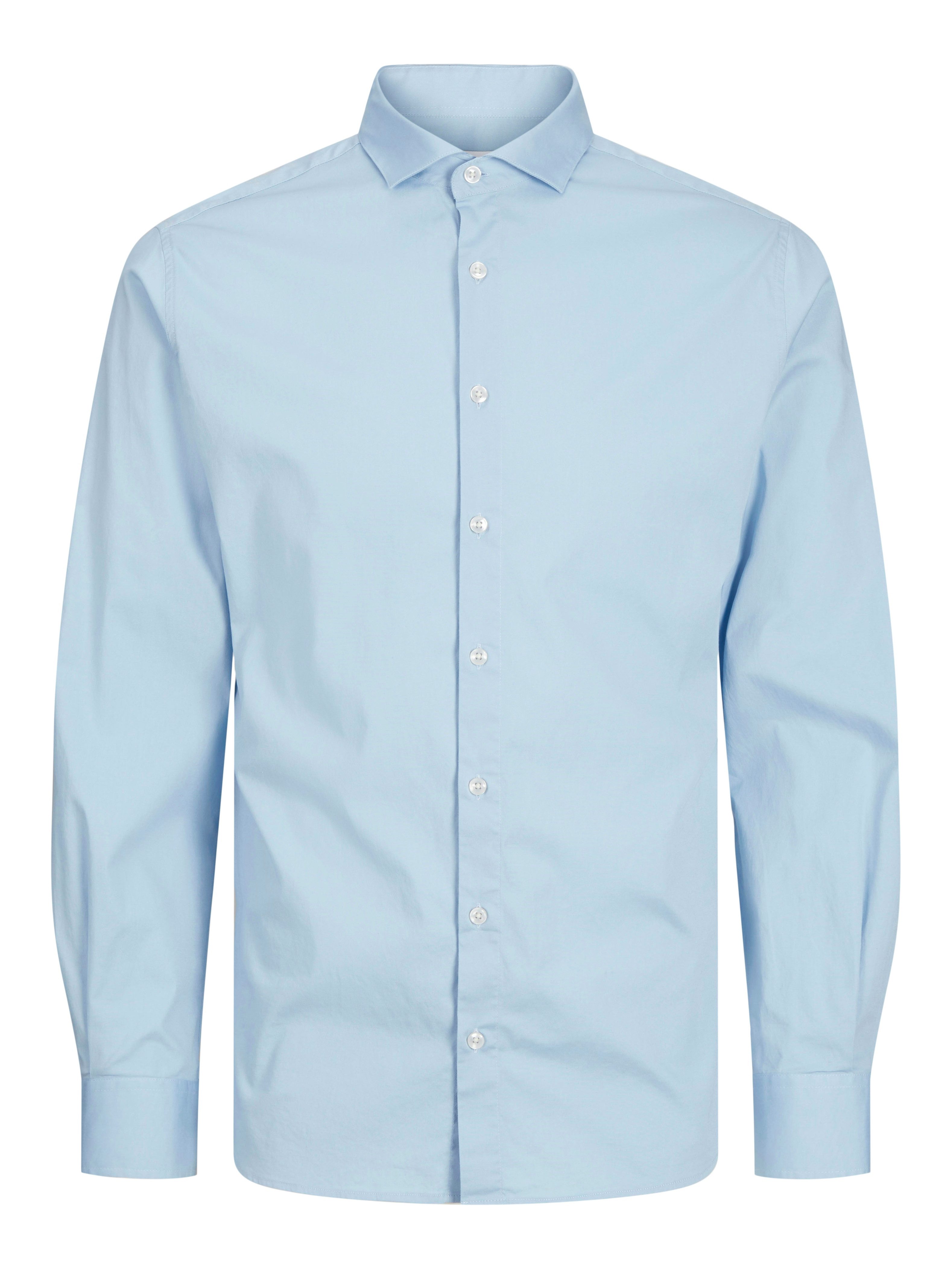 Langarmhemd JJEAXEL STRETCH SHIRT LS NOOS JNR