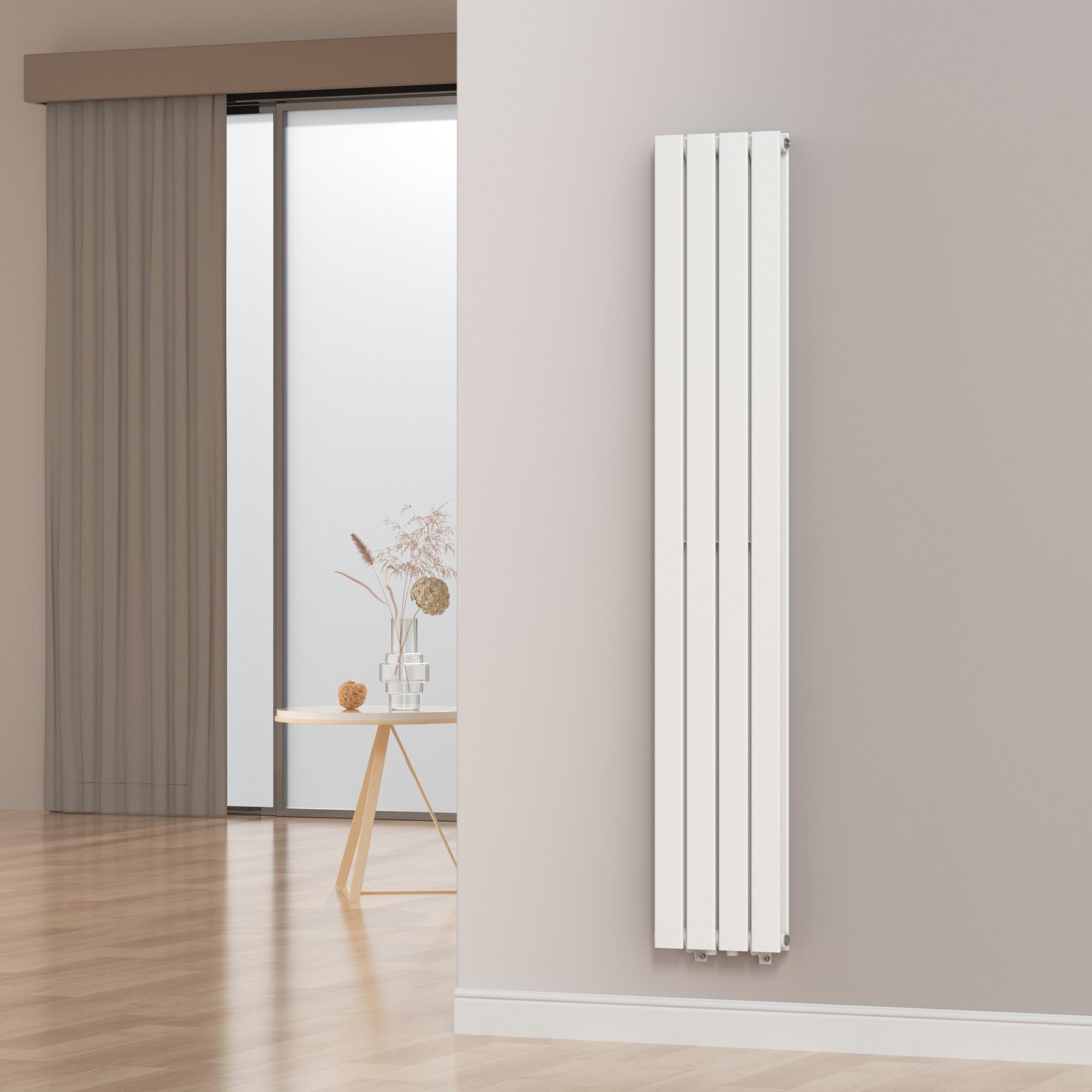 neu.haus Designheizkörper, »Nore« Flachheizkörper 180x30cm Doppellagig günstig online kaufen