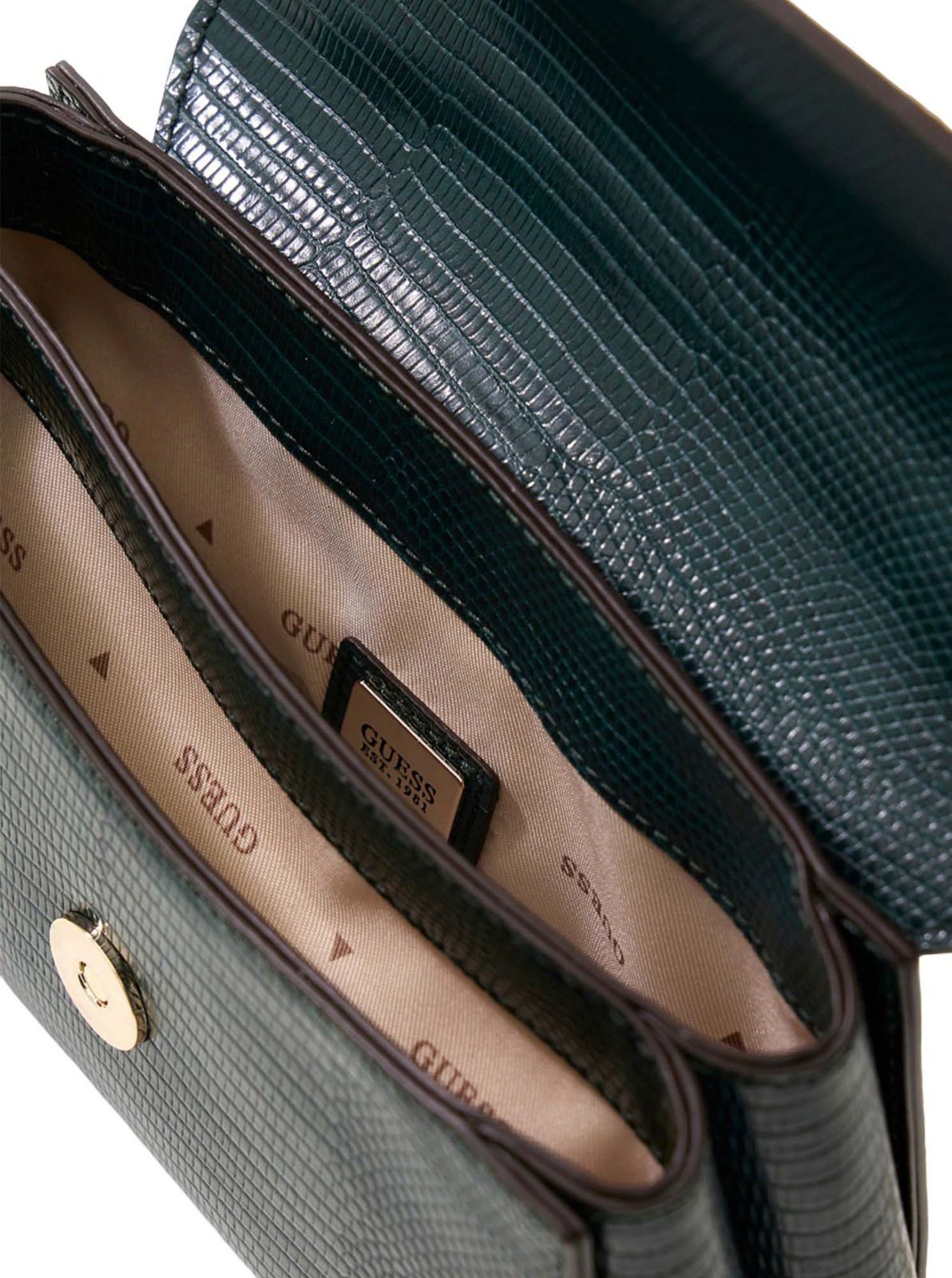 Guess Schultertasche Mini Convertible Xbody Flap Bag