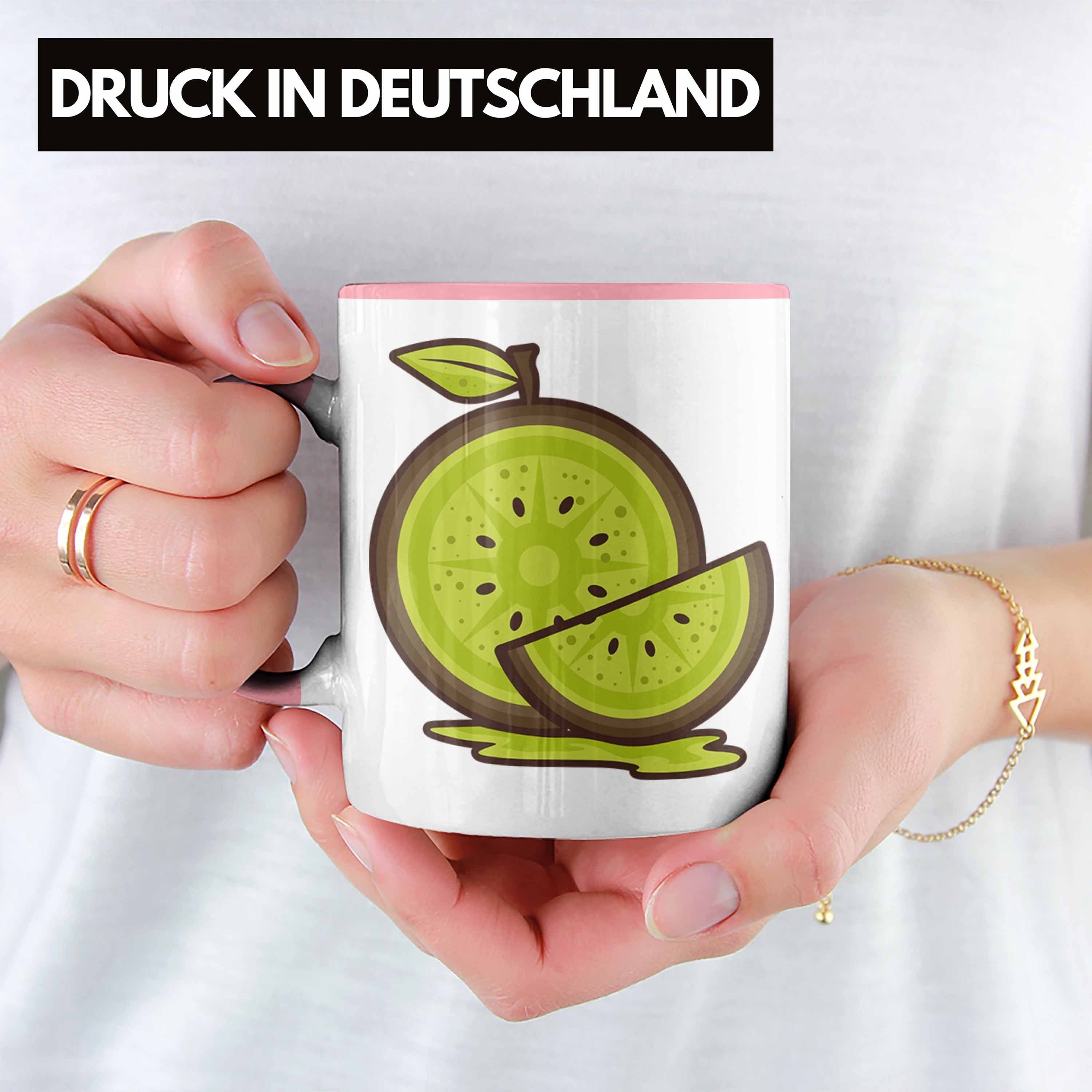 - mit für Fans Kiwi Tasse Spruch Geschenk Rosa Trendation Lustiges Tasse echte