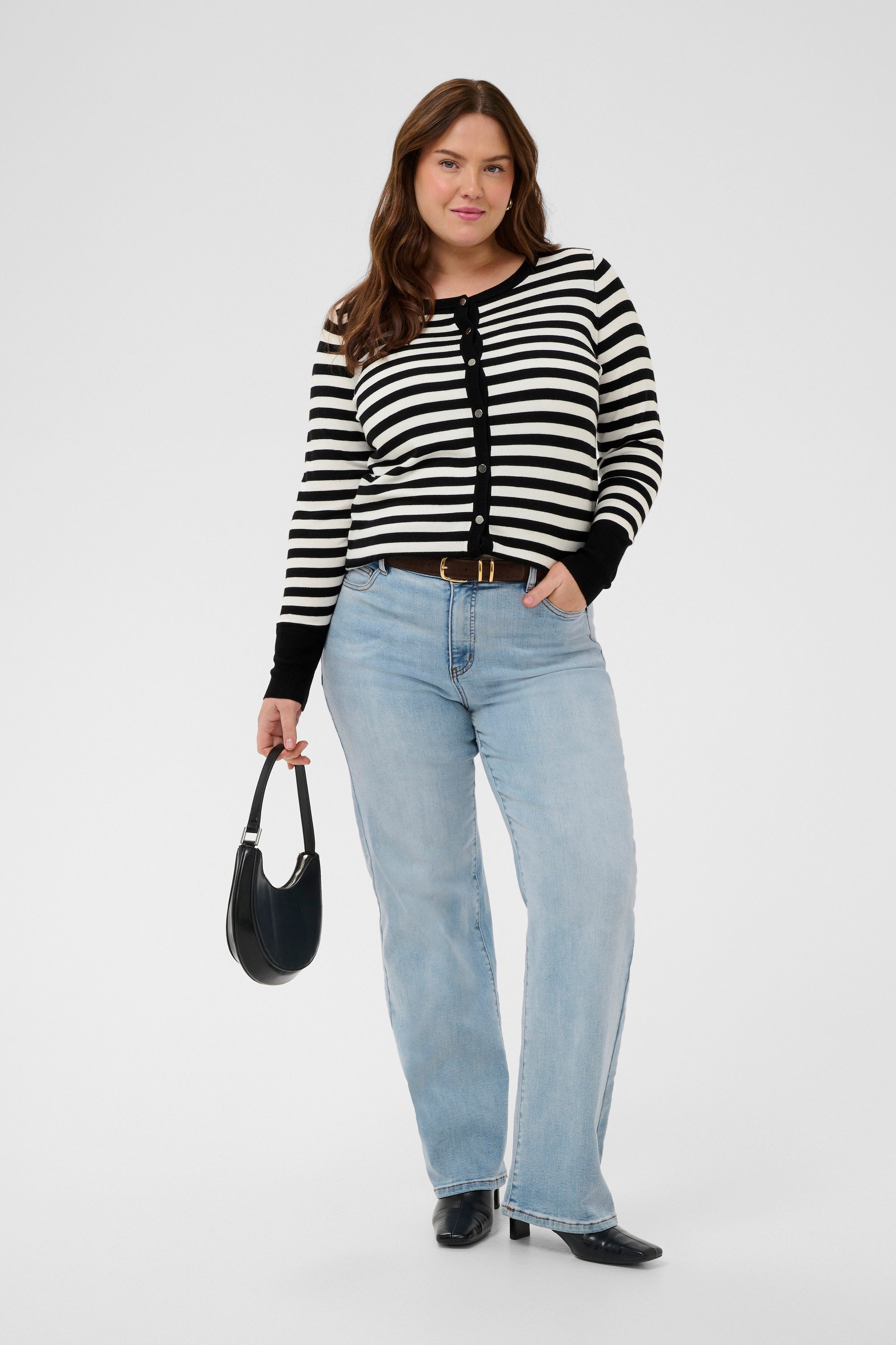 KAFFE Curve Cardigan Strickjacke KClizzy Große Größen