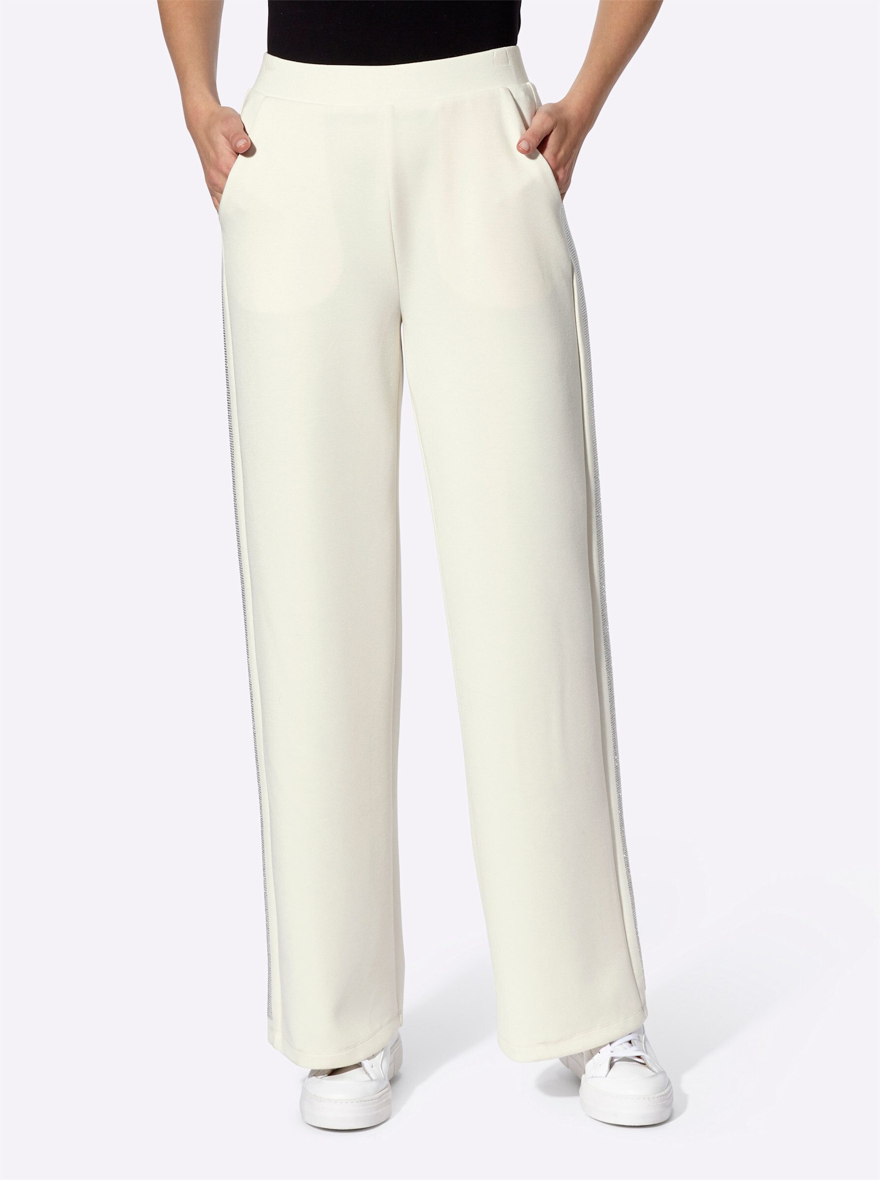 Jerseyhose Jersey-Hose erhöht