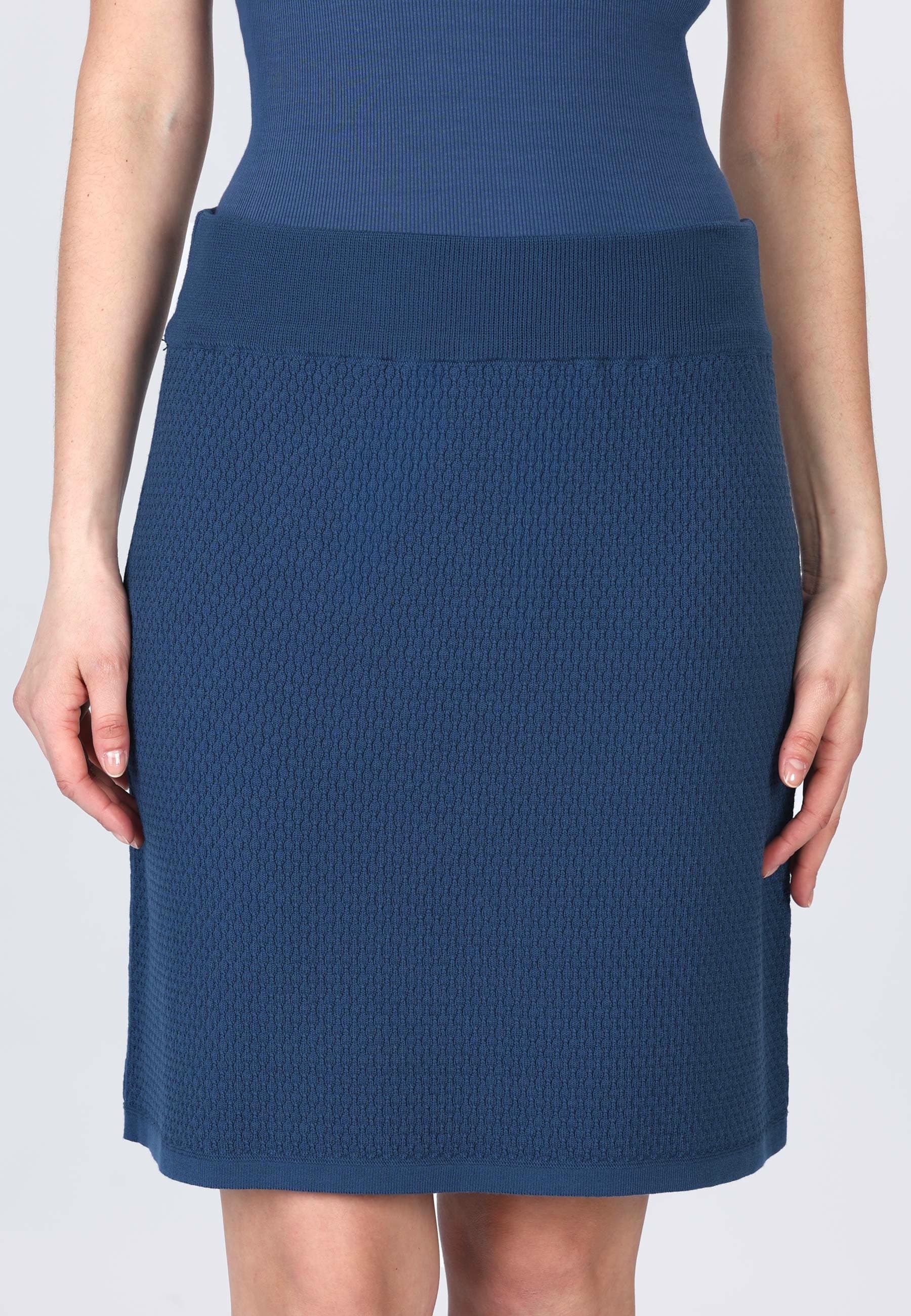 Sorgenfri Sylt Strickrock Gabi Solid Ajour-Strickdetails