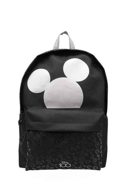 Disney Mickey Mouse Kinderrucksack Rucksack Mickey Backpack Freizeitrucksack, Schwarz