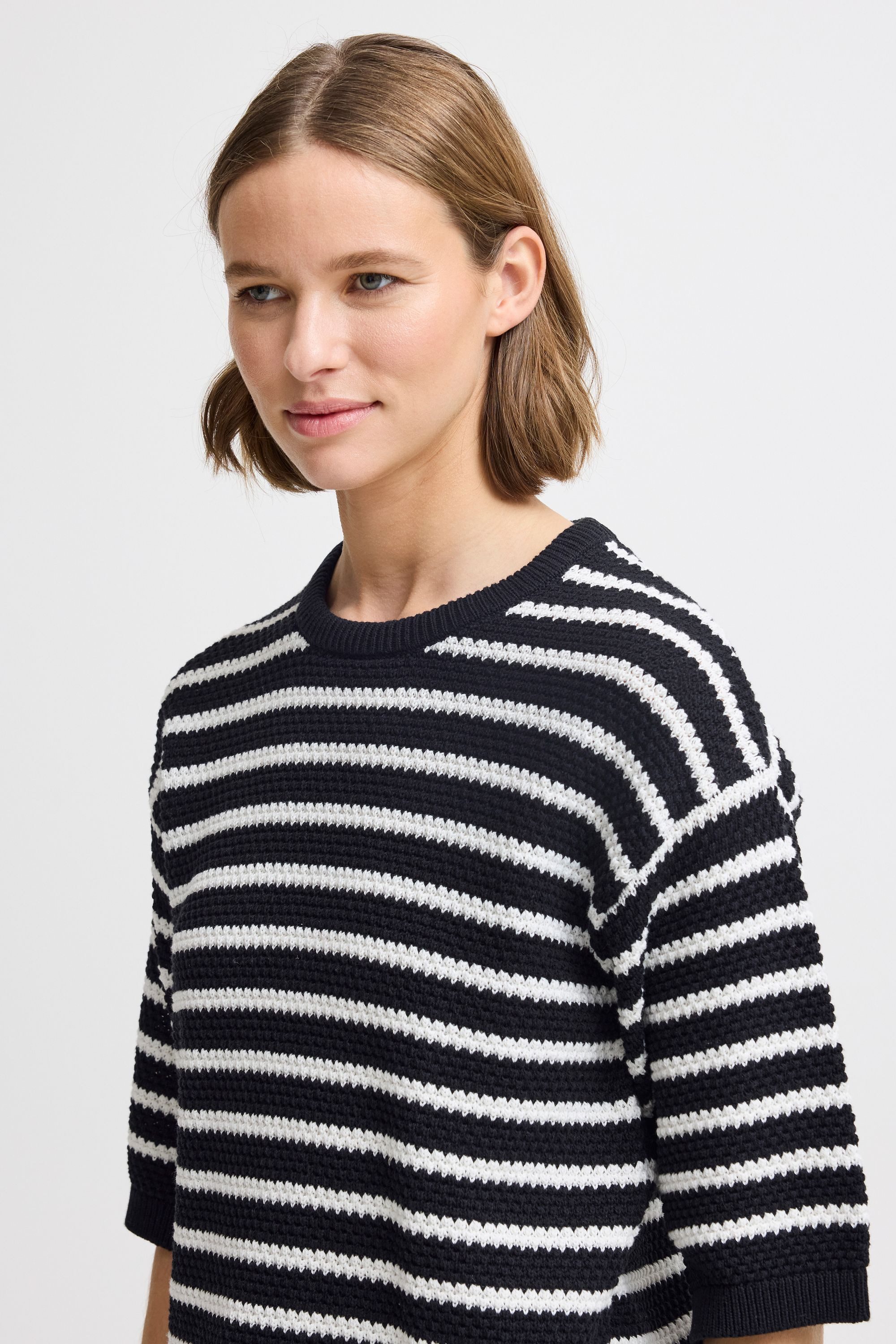 b.young Strickpullover BYMIKALA VAFFFEL JUMPER - KNIT