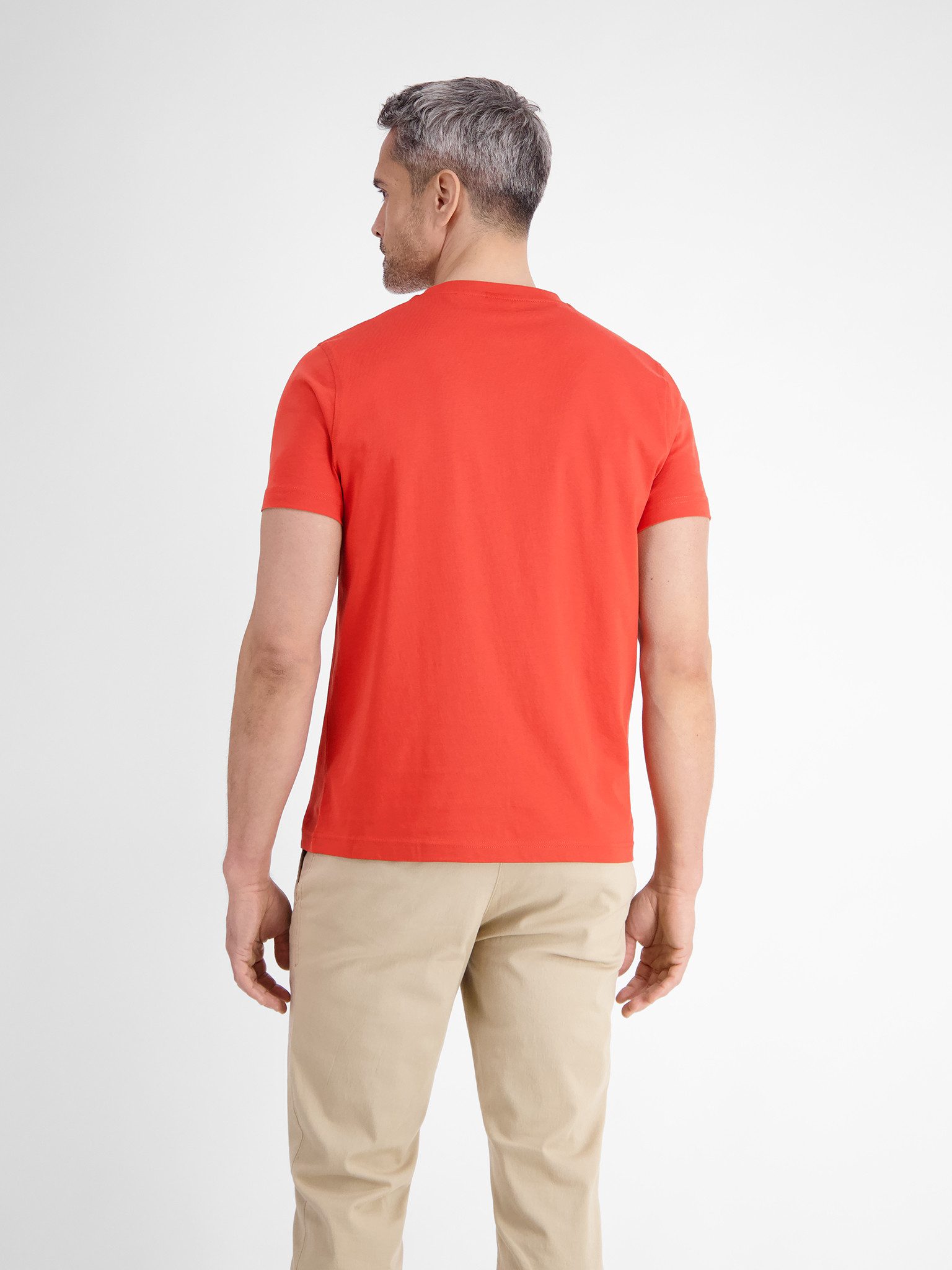 LERROS Rundhalsshirt mit Logo Stickerei günstig online kaufen