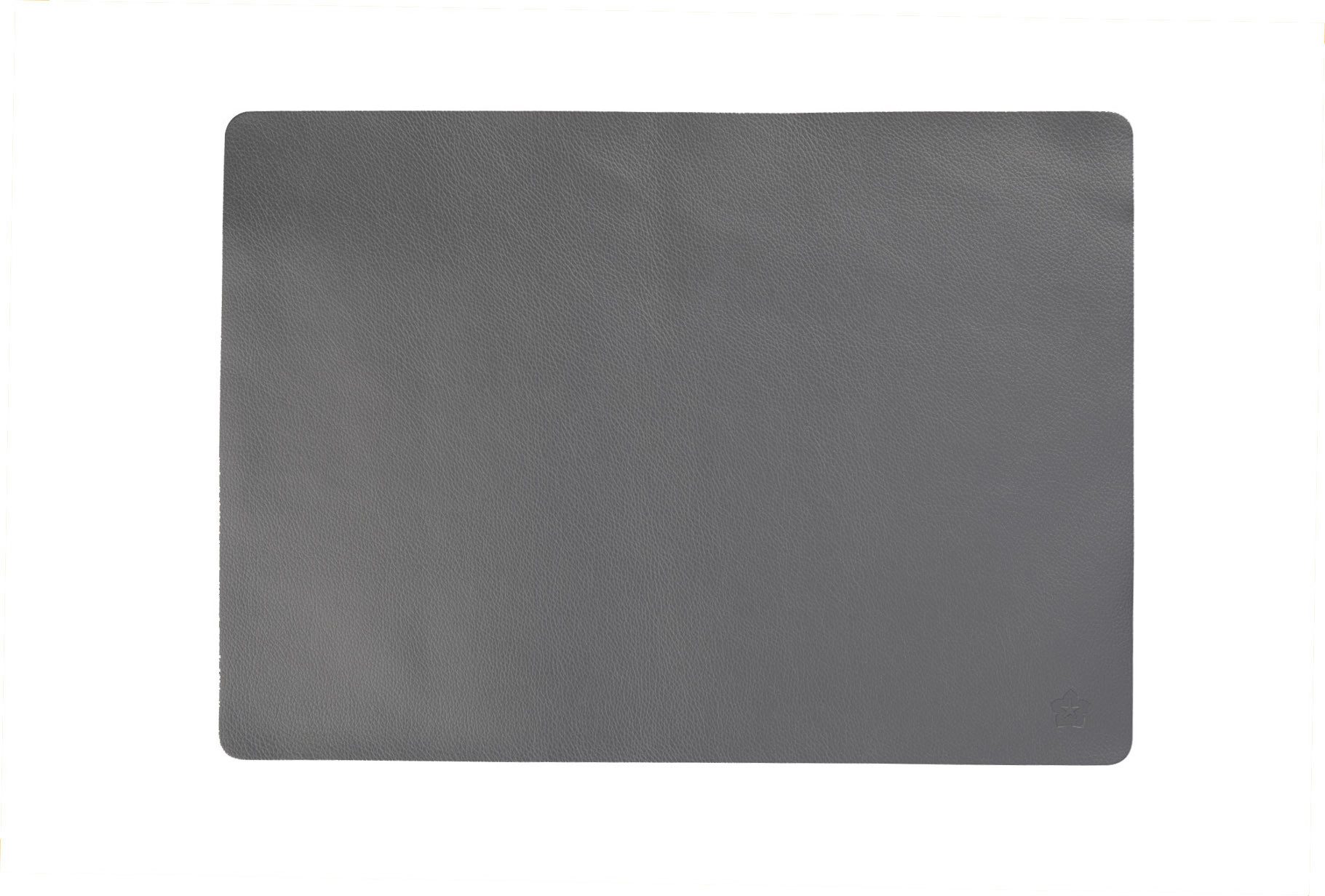 PICHLER Platzset Kunstleder uni Tischsets 12er Set 46 x 33 cm PEARL Rechteck platin, (Spar-Set, 12-St., 12 Platzdecken), Platzset Tischset Esszimmer Küche