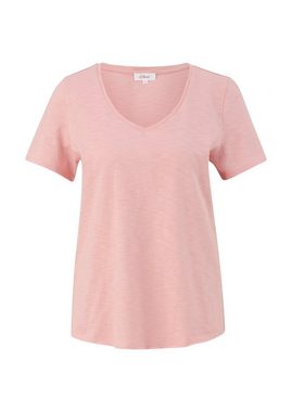 s.Oliver T-Shirt in Slub-Yarn-Optik