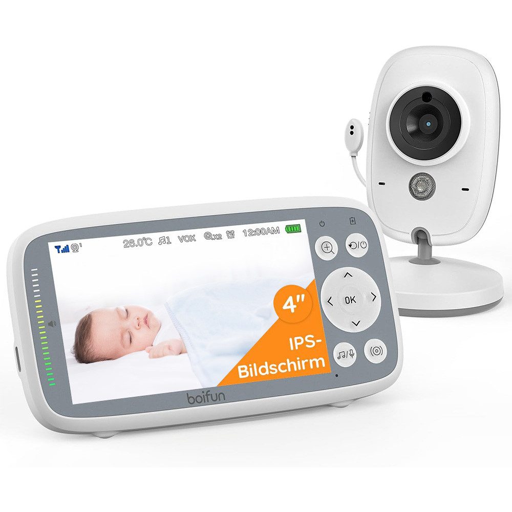 Babyphone Babyphone mit Kamera VOX Nachtsicht Babyfon mit Halterung