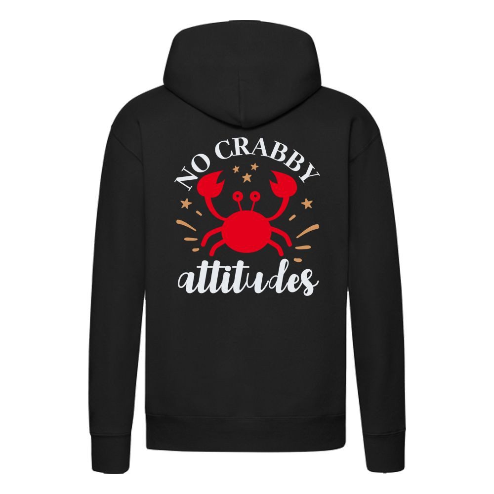 G-graphics Freizeitanzug No Crabby Attitudes (Set, 2-tlg., Hose & Hoodie), Freizeitset mit Jogging- / Sweaterhose & Hoodie
