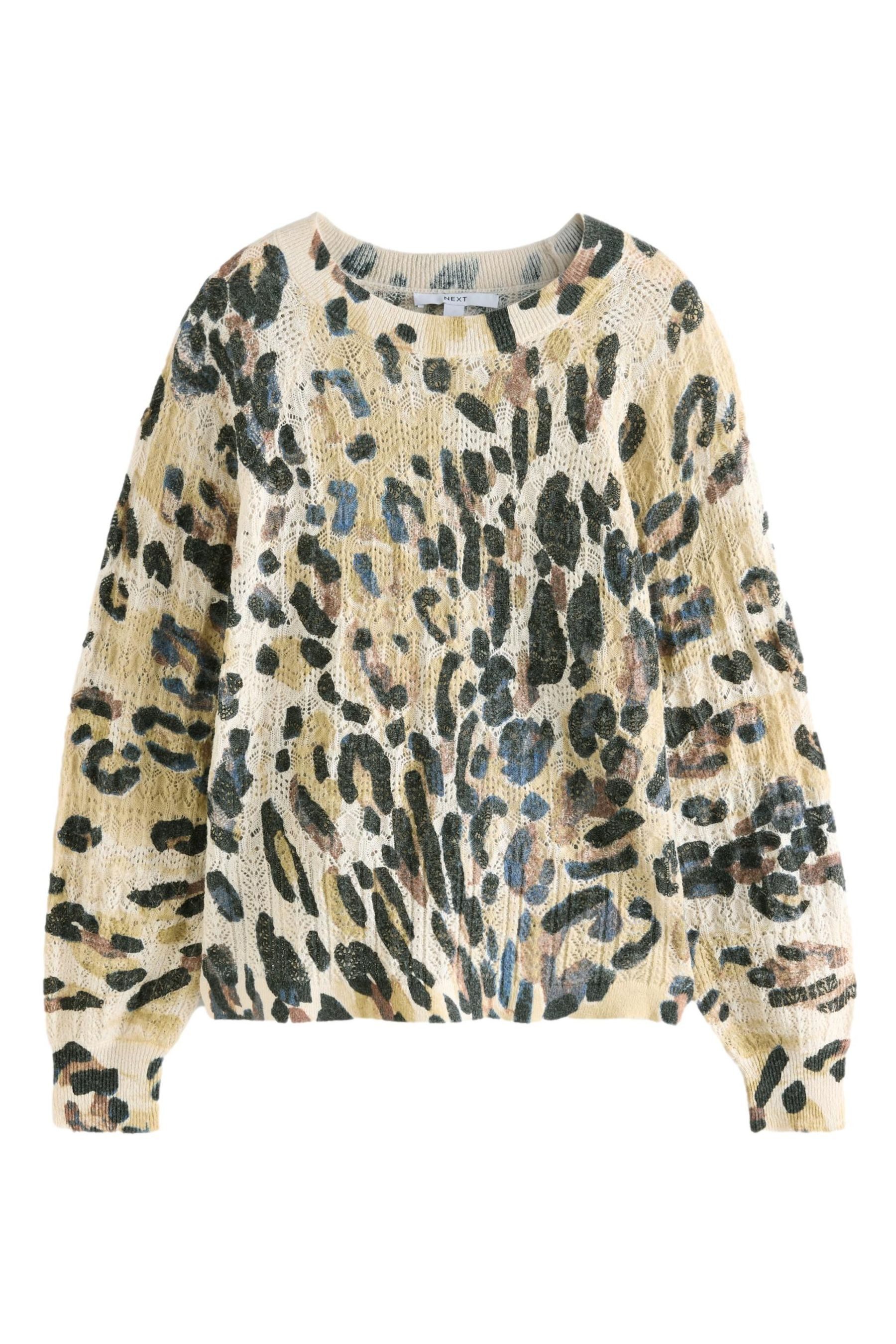 Next Rundhalspullover Feinstrickpullover, Rundhalsausschnitt und Print günstig online kaufen
