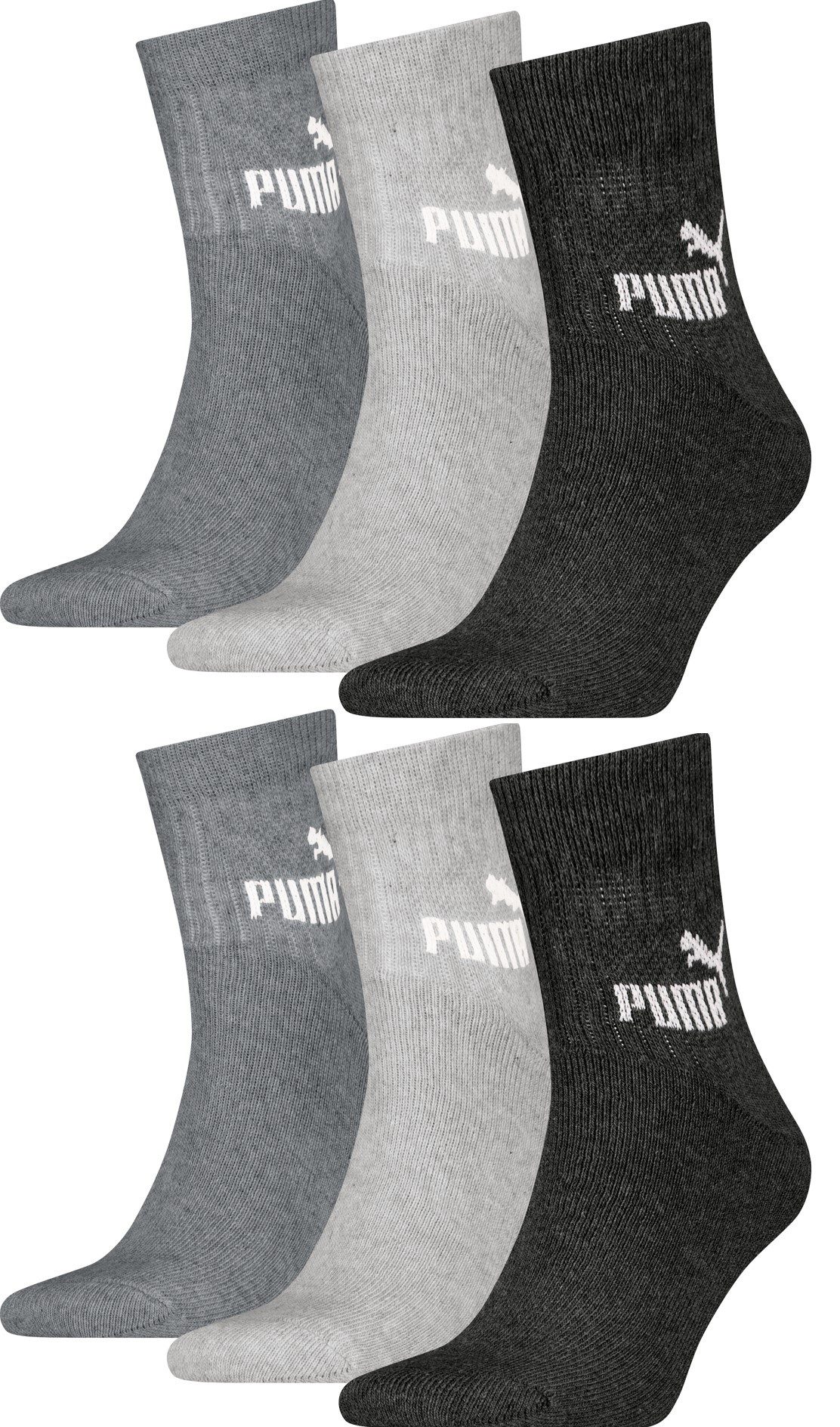 PUMA Unisex Sport Socken ELEMENTS UNISEX SHORT CREW 3er Pack günstig online kaufen