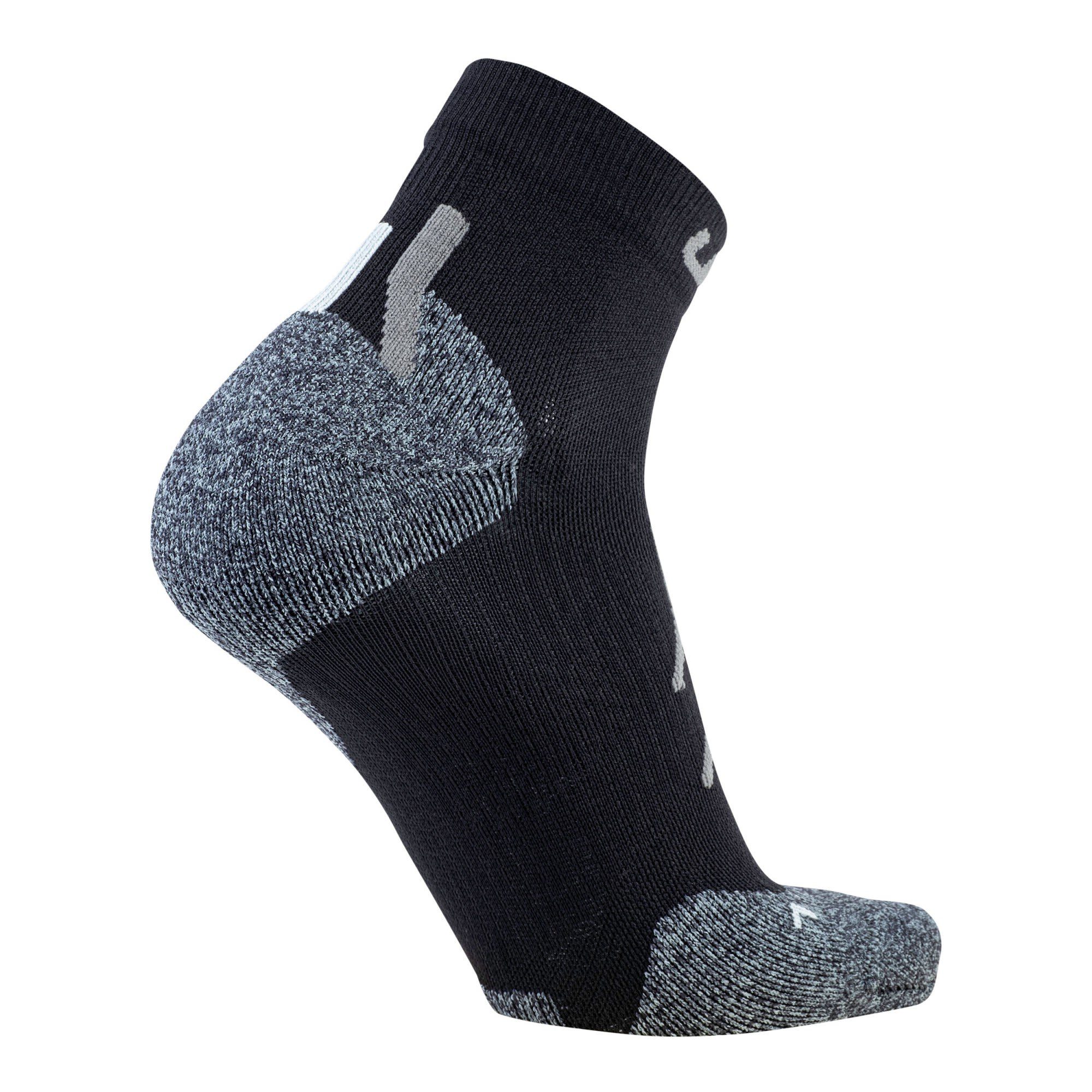Damen Socks Grey W Low Thermosocken Approach Trekking Uyn - UYN Cut Black