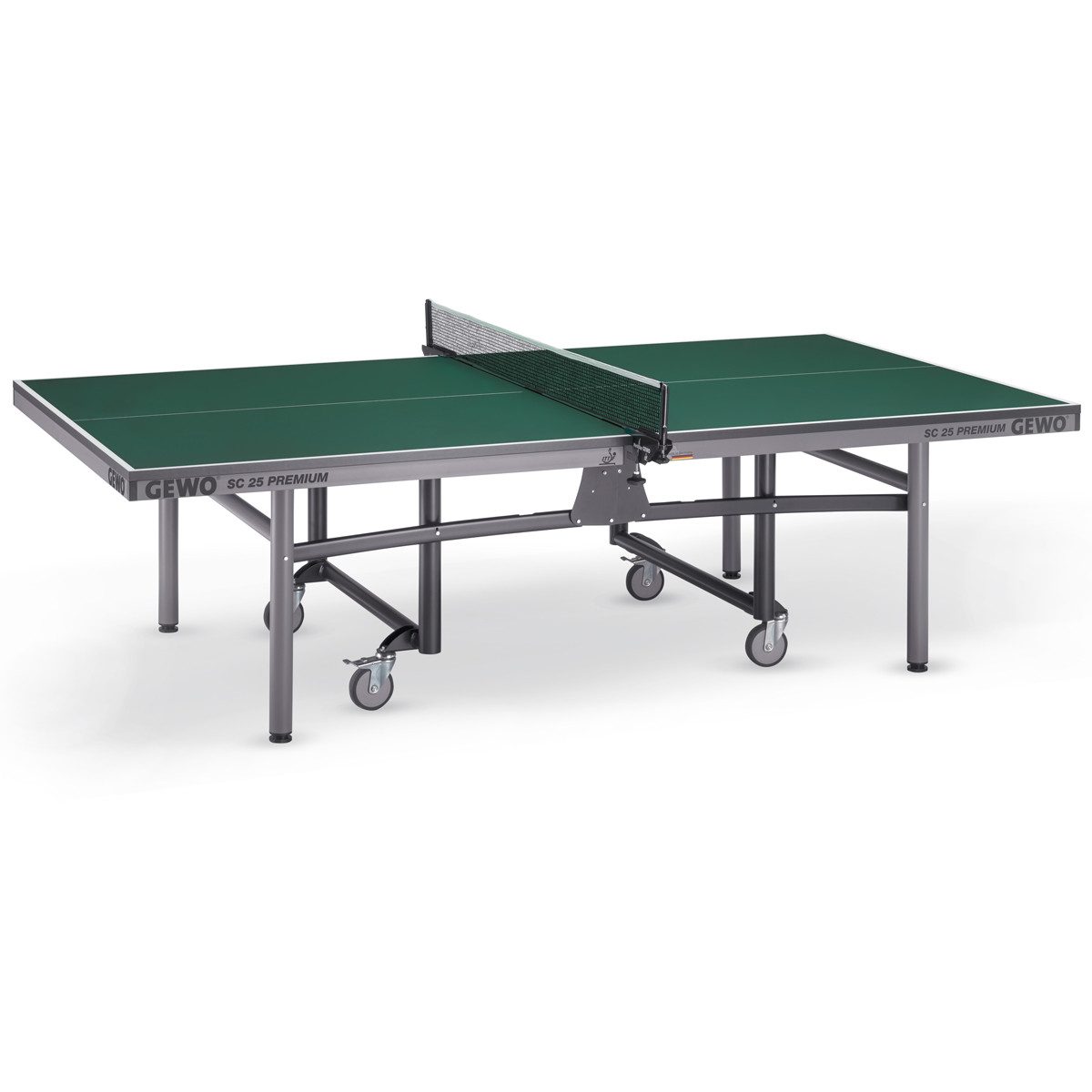 Gewo Tischtennisplatte Indoor SC 25 Premium Tischtennistisch, grün