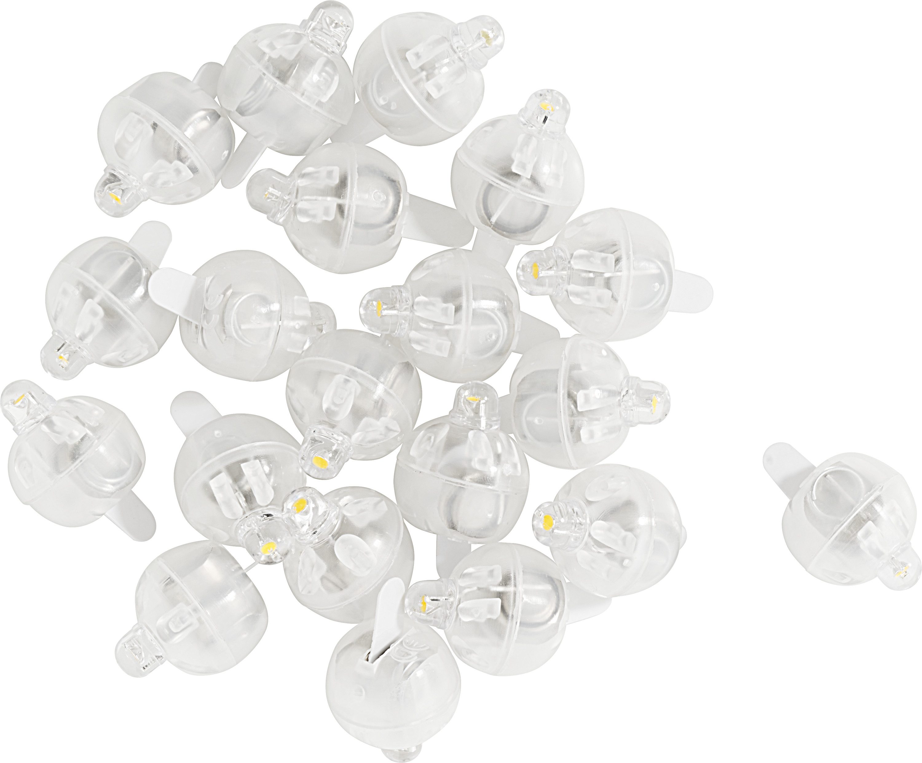 VBS LED-Leuchtmittel Mini-LED Leuchtkugeln, 20 Stk.