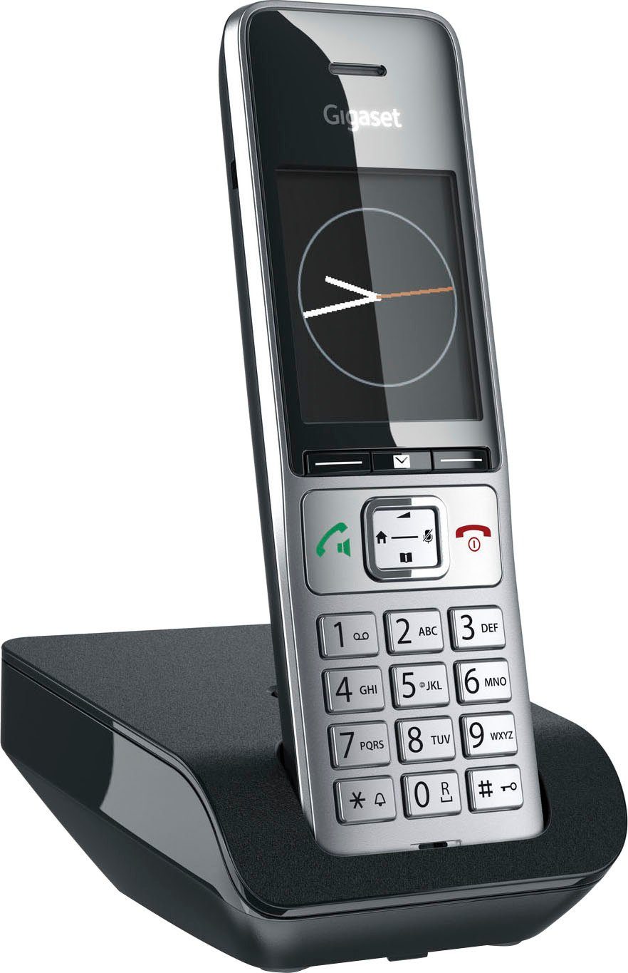Gigaset COMFORT 500 1) Schnurloses DECT-Telefon (Mobilteile