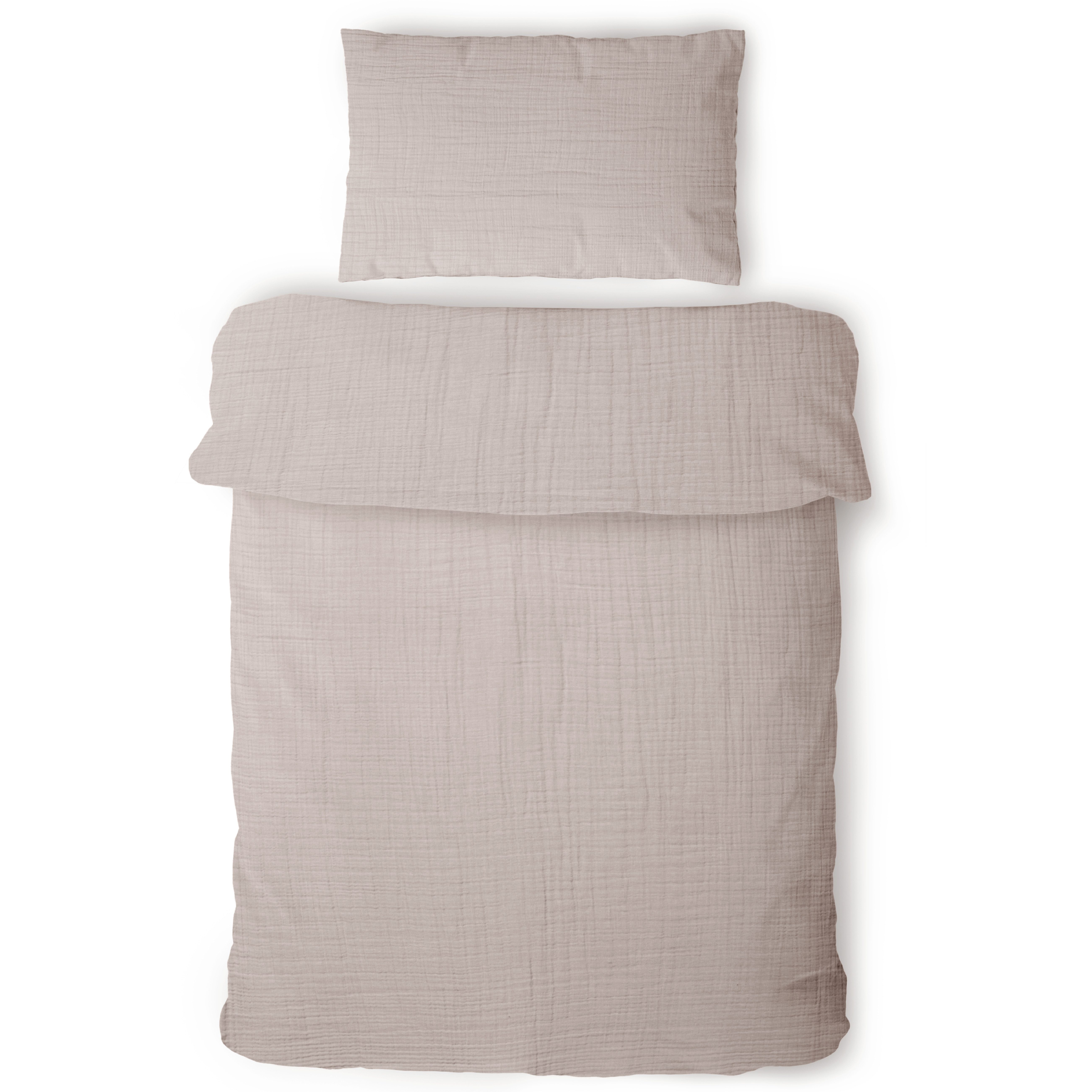 Laynenburg Kinderbettwäsche Musselin 2 teilig aus 100% Baumwolle in 100x135 günstig online kaufen