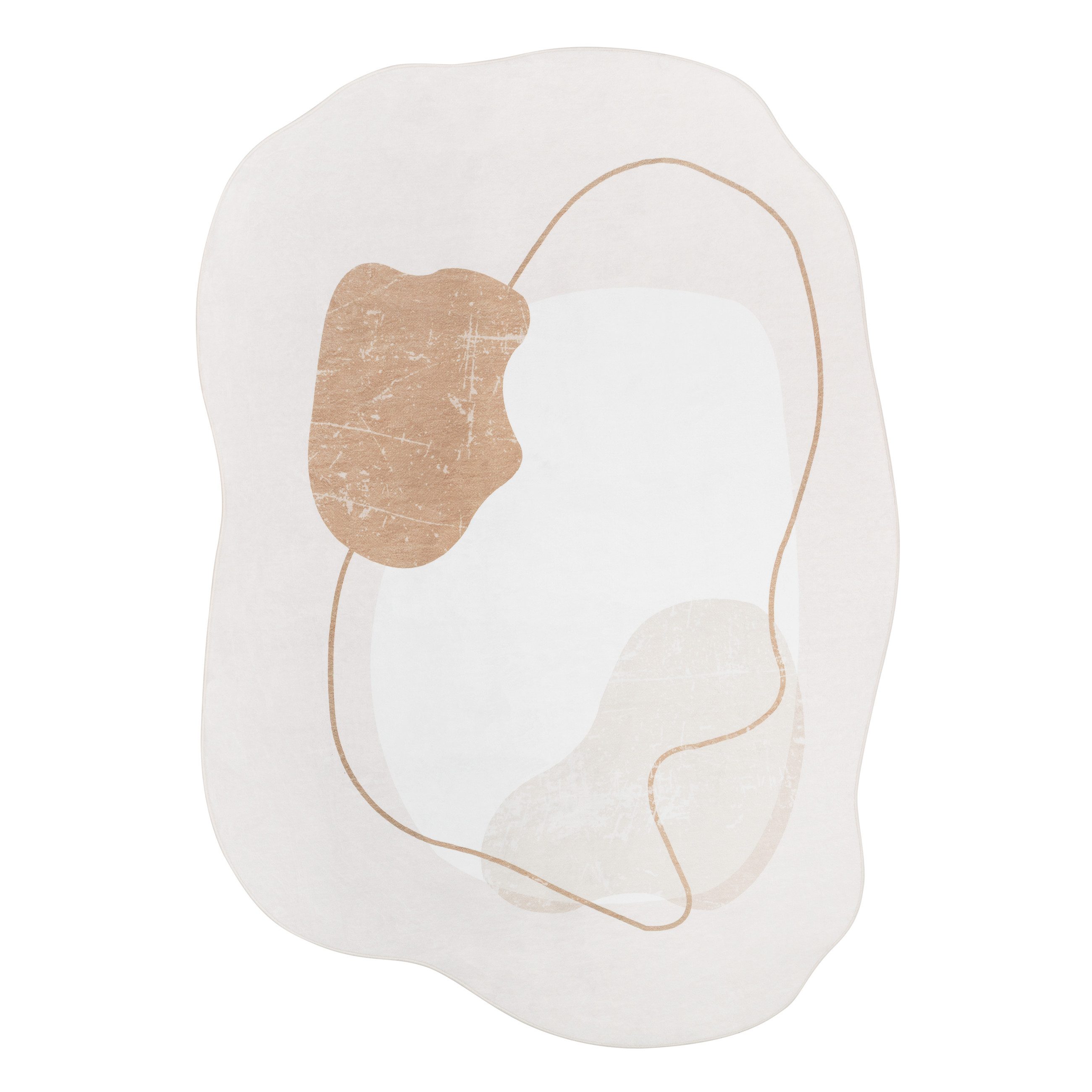 Tapiso Designteppich WISP, Höhe: 7 mm, Wohnzimmer, Schlafzimmer
