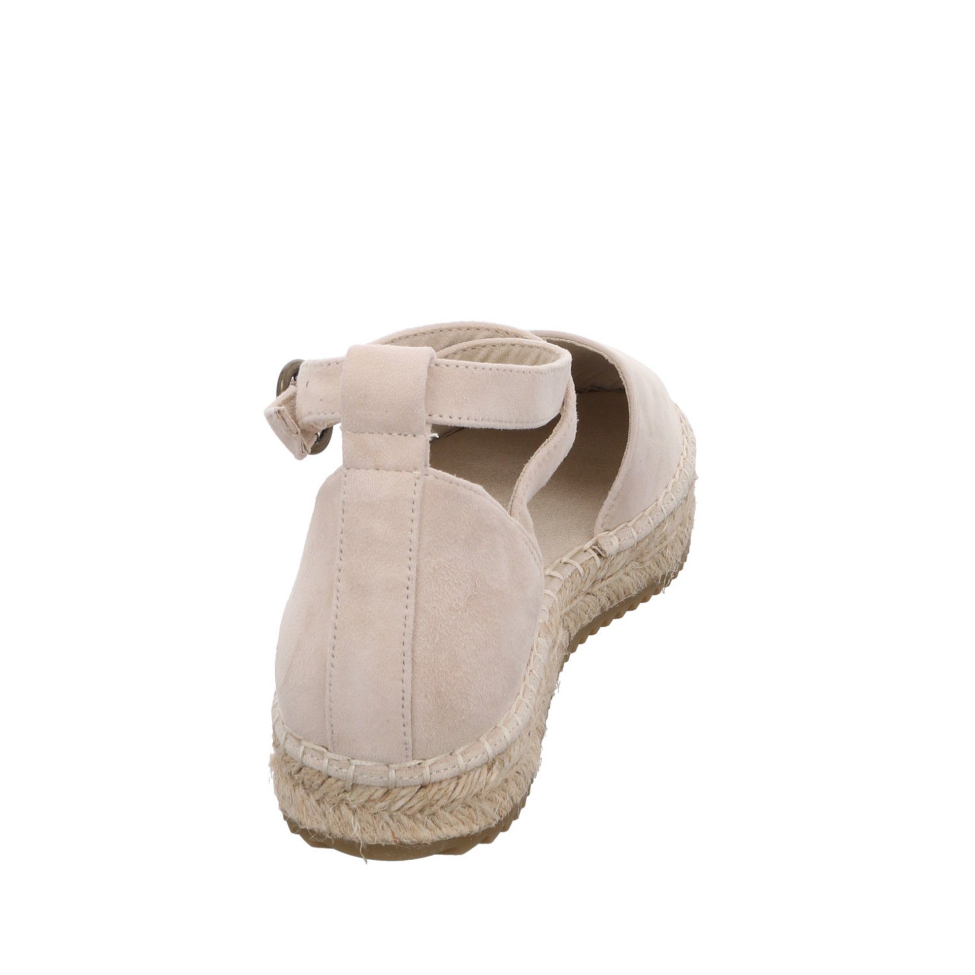 Marc O'Polo Damen Espadrilles Schuhe Espadrille sand Veloursleder Espadrille