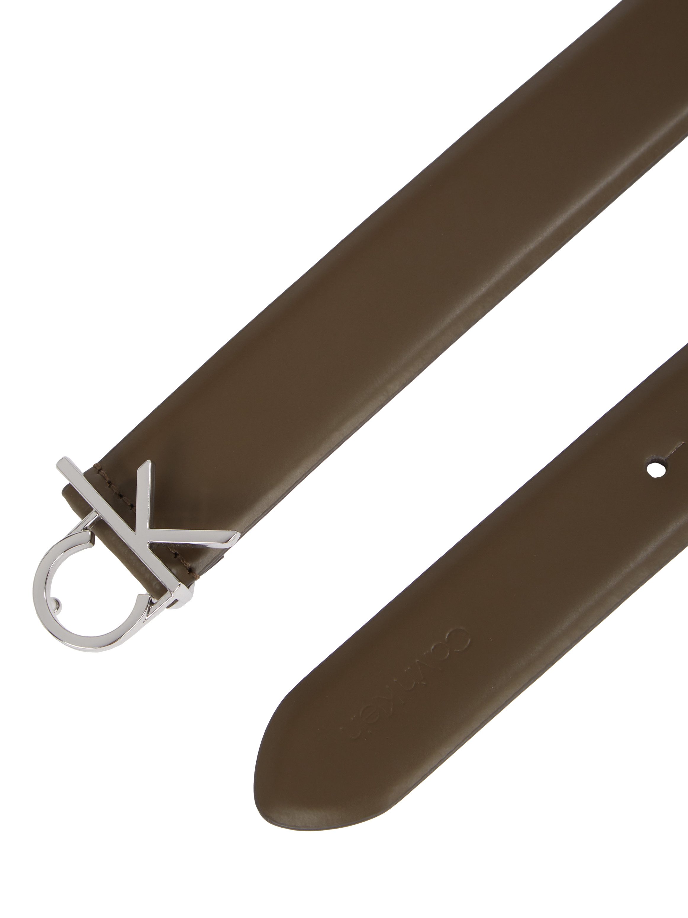 Calvin Klein Ledergürtel CK BUCKLE BELT 3.0_SMOOTH mit CK-Logoschließe günstig online kaufen