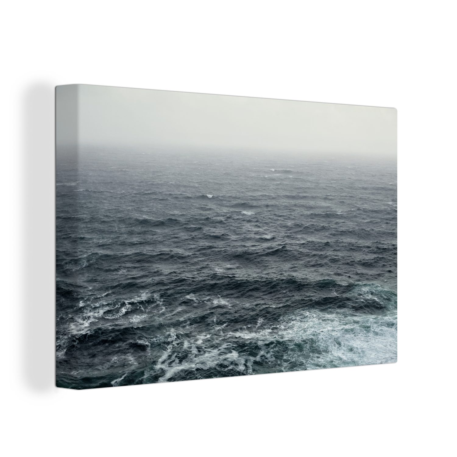 OneMillionCanvasses® Leinwandbild Meer - Luft - Wasser, (1 St), Wandbild Leinwandbilder, Aufhängefertig, Wanddeko, 30x20 cm