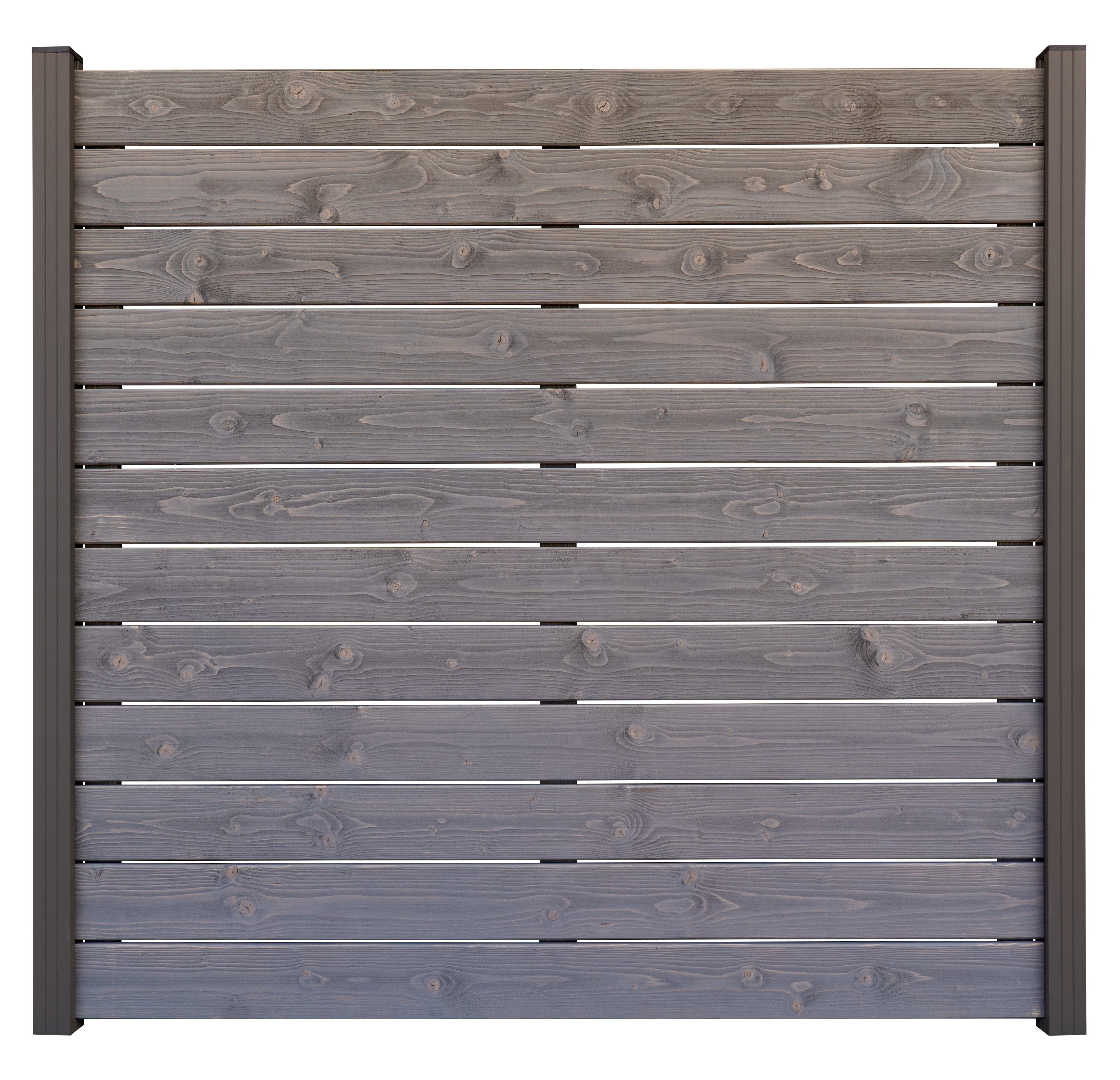 GartenLand Zaun Manchester Fichte/Kiefer 180x180 cm, (Set, Ohne Pfosten, ca. 180x180 cm), Fichte/Kiefer, Lasiert