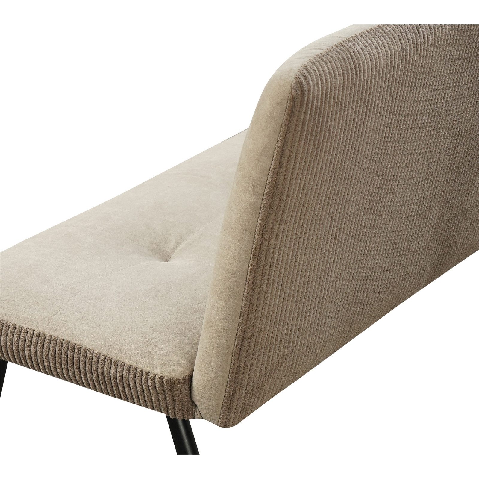 HTI-Living Polsterbank 2-Sitzer Bank Taupe Joschka (Stück, 1-St., 1 Sitzban günstig online kaufen