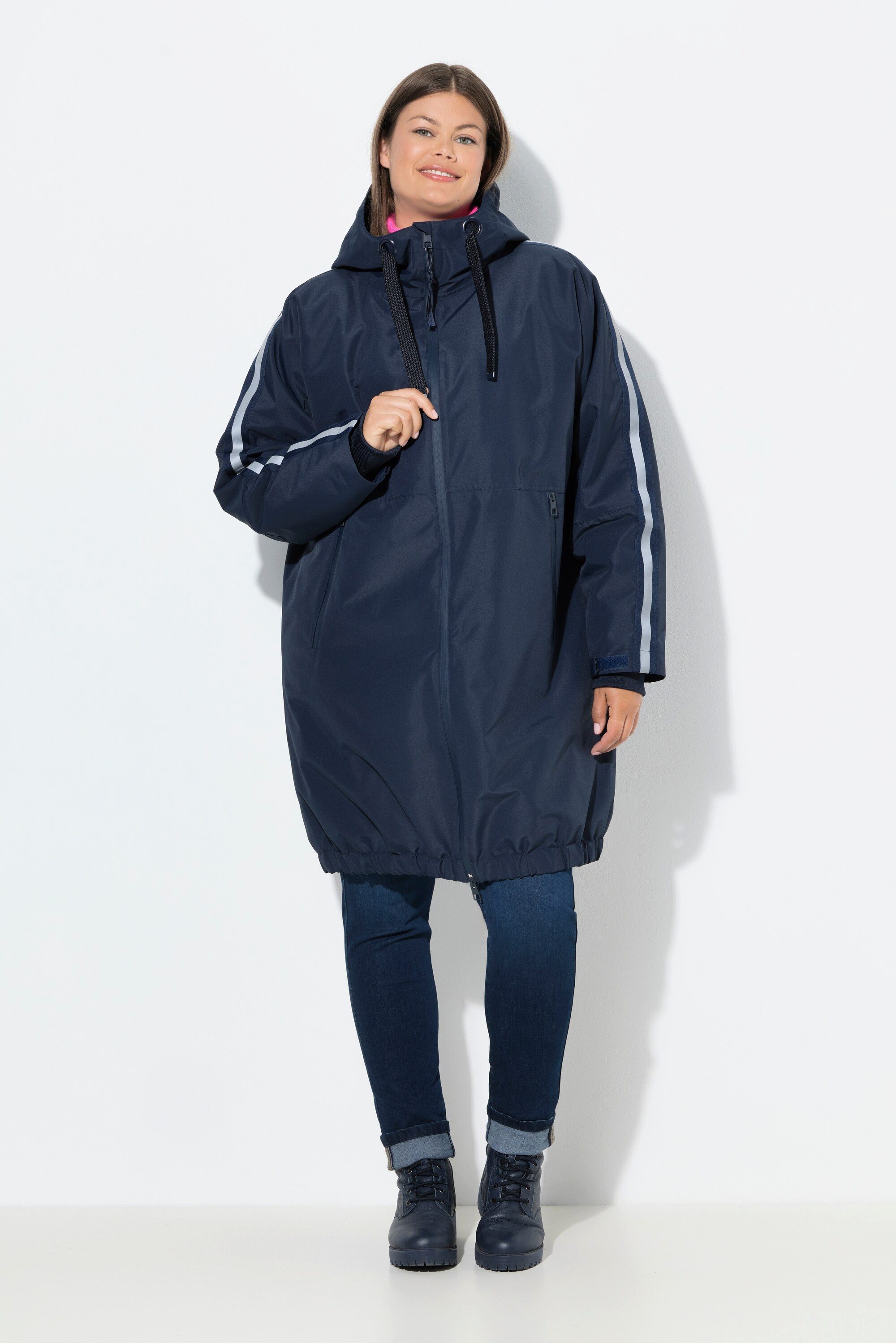 Laurasøn Wintermantel Funktionsjacke oversized Steppfutter Kapuze günstig online kaufen