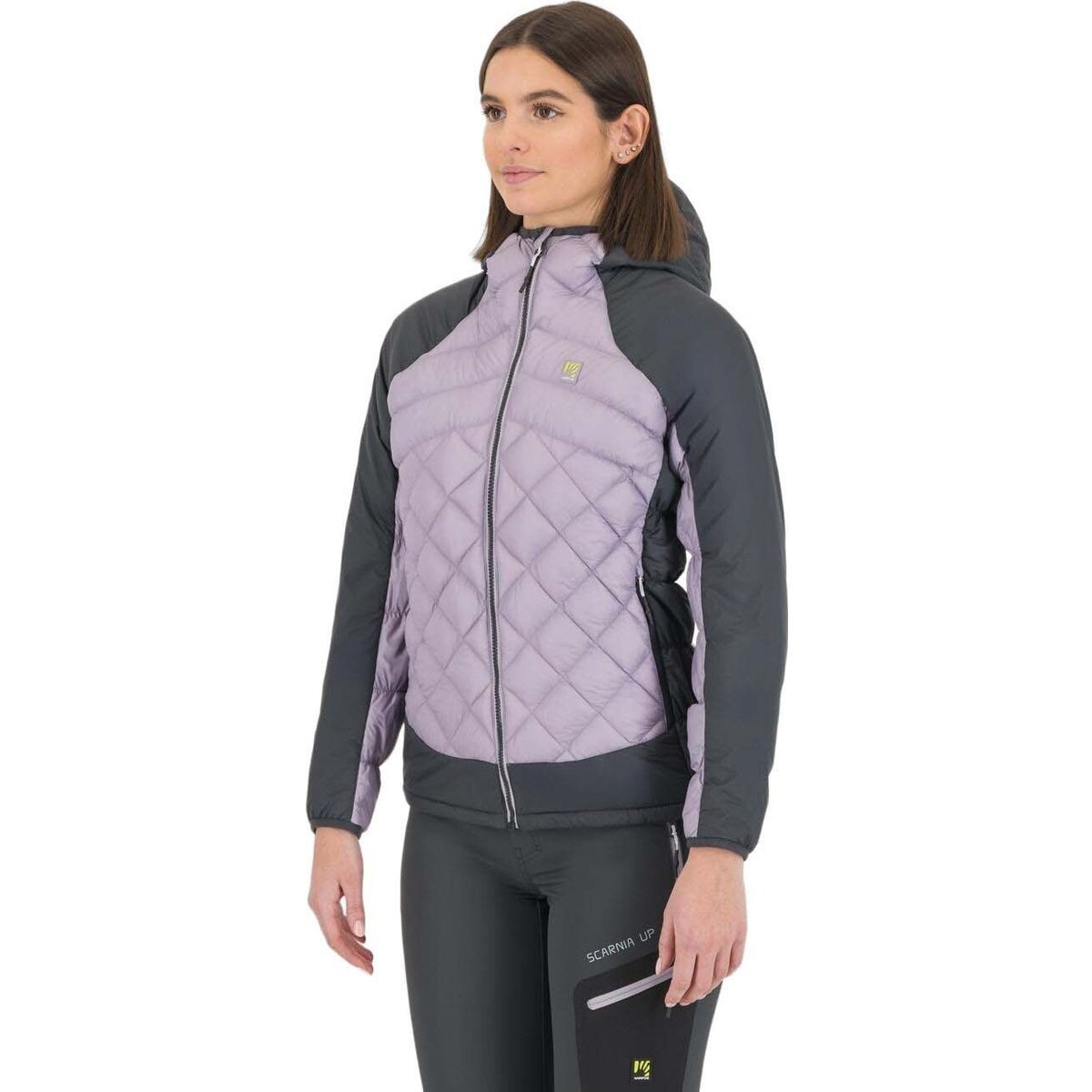 Karpos Fleecejacke Lastei Active Plus W Jacket Vielseitige, warme Jacke für Outdoor-Aktivitäten, die vor Wind und
