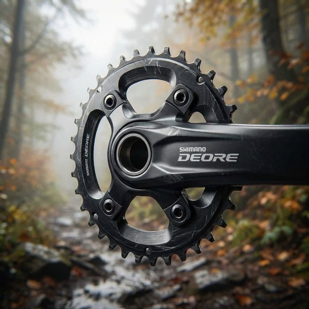 Kettenschaltung SHIMANO Kettenblatt DEORE FC-M590/FC-M591 32 Zähne - langlebiger Antri