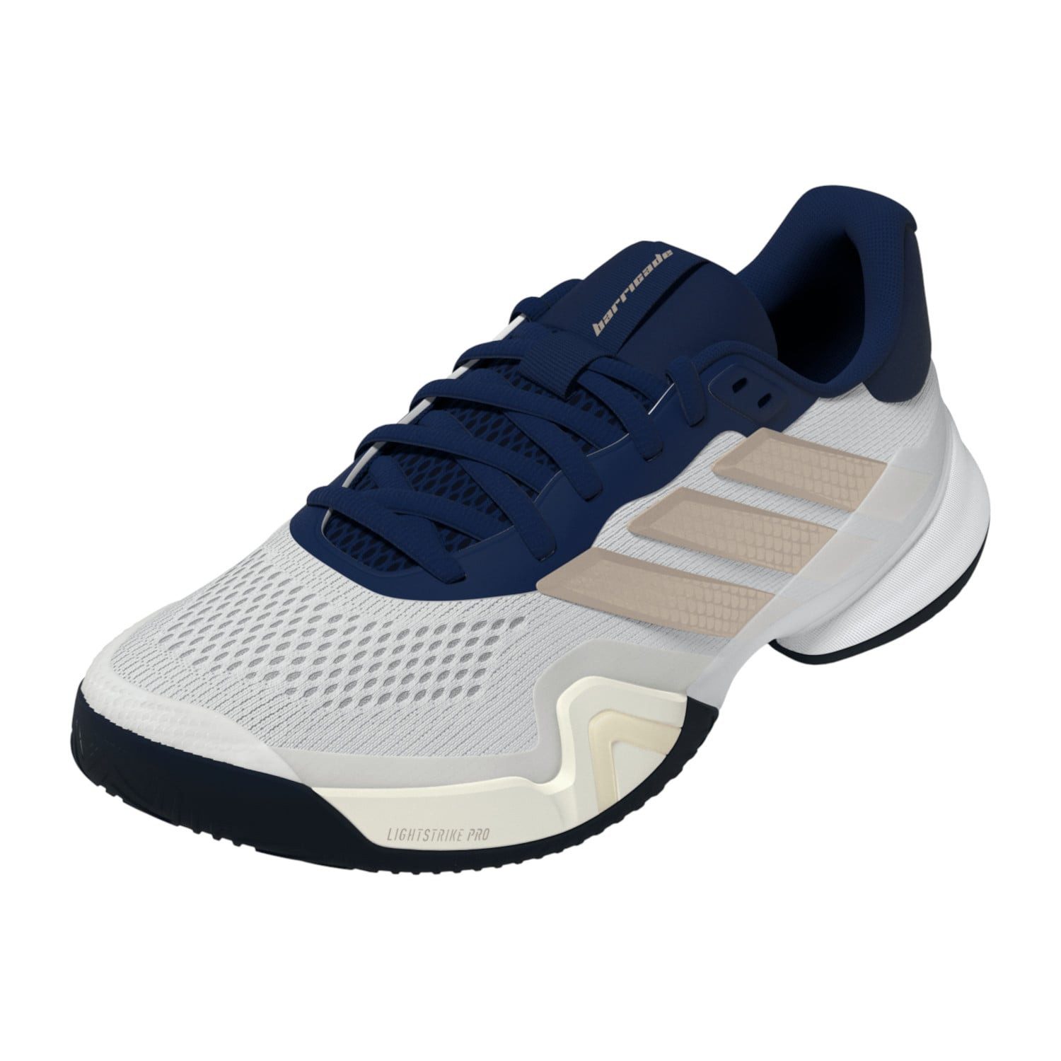 Barricade 14 Allcourt/Stabil 2026 weiss/navyblau Herren Tennisschuh