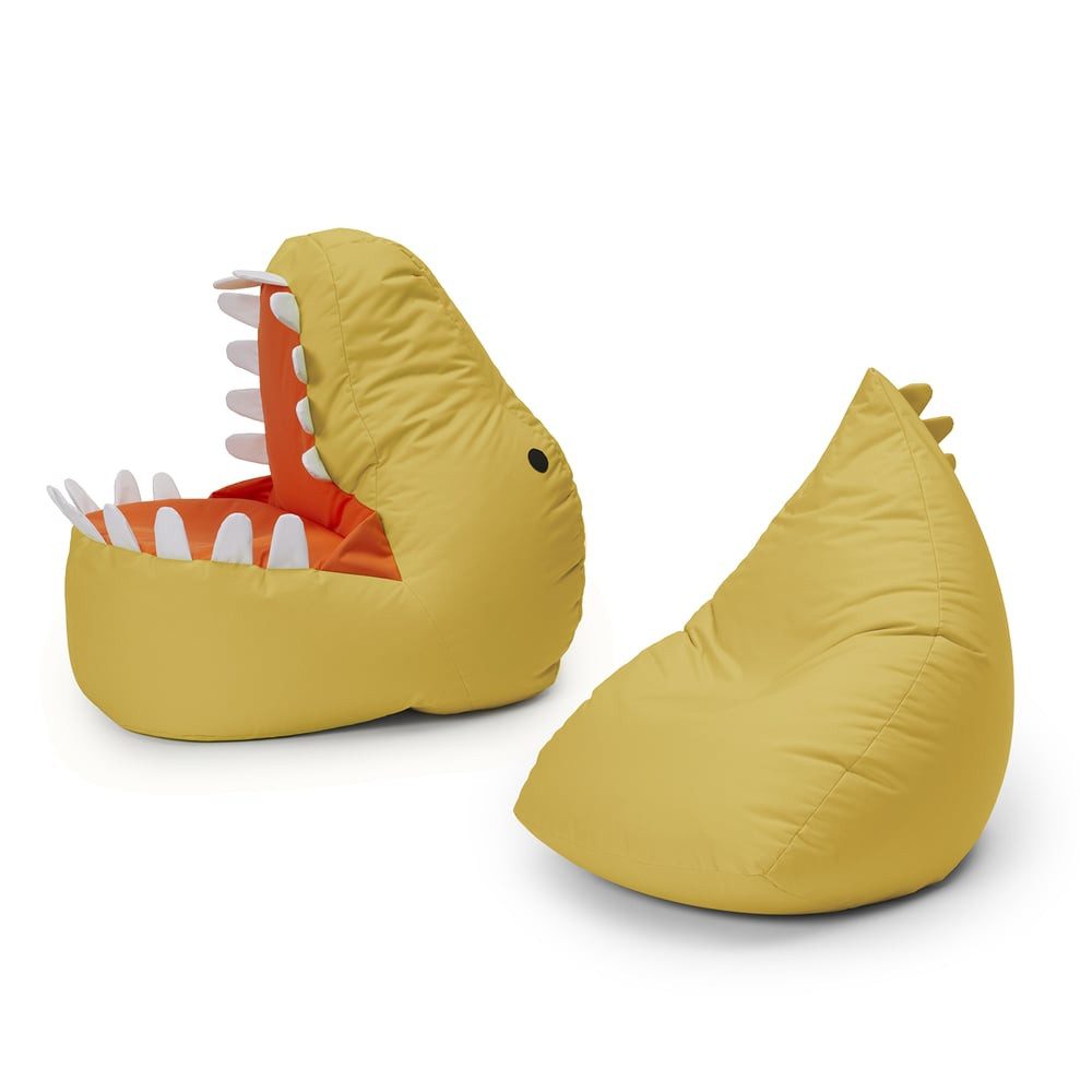Lumaland Sitzsack Kinder Dino Kissen 90x90x70 günstig online kaufen