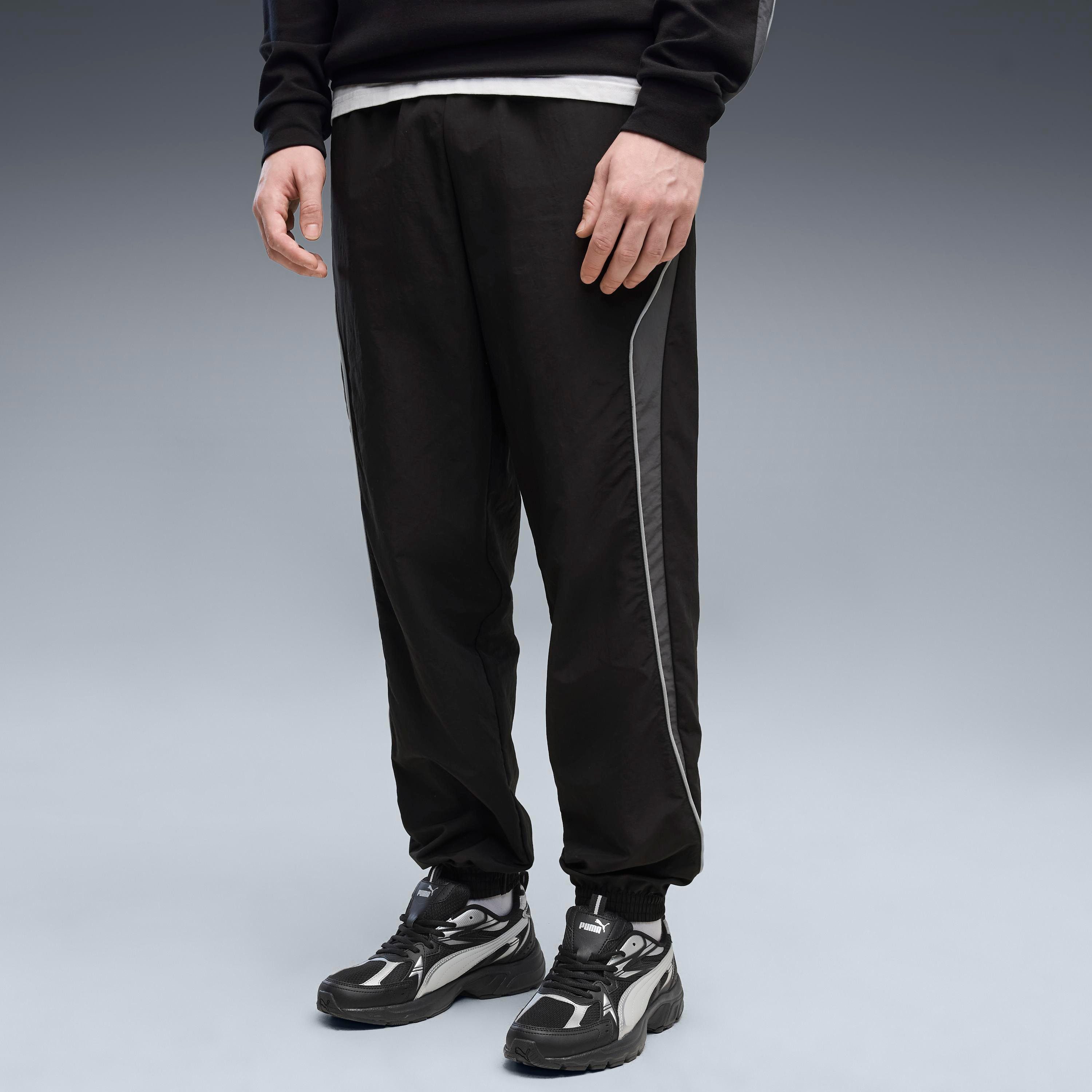 PUMA Trainingshose SPORT WOVEN TRACK PANTS Regular Fit, mit Eingrifftaschen