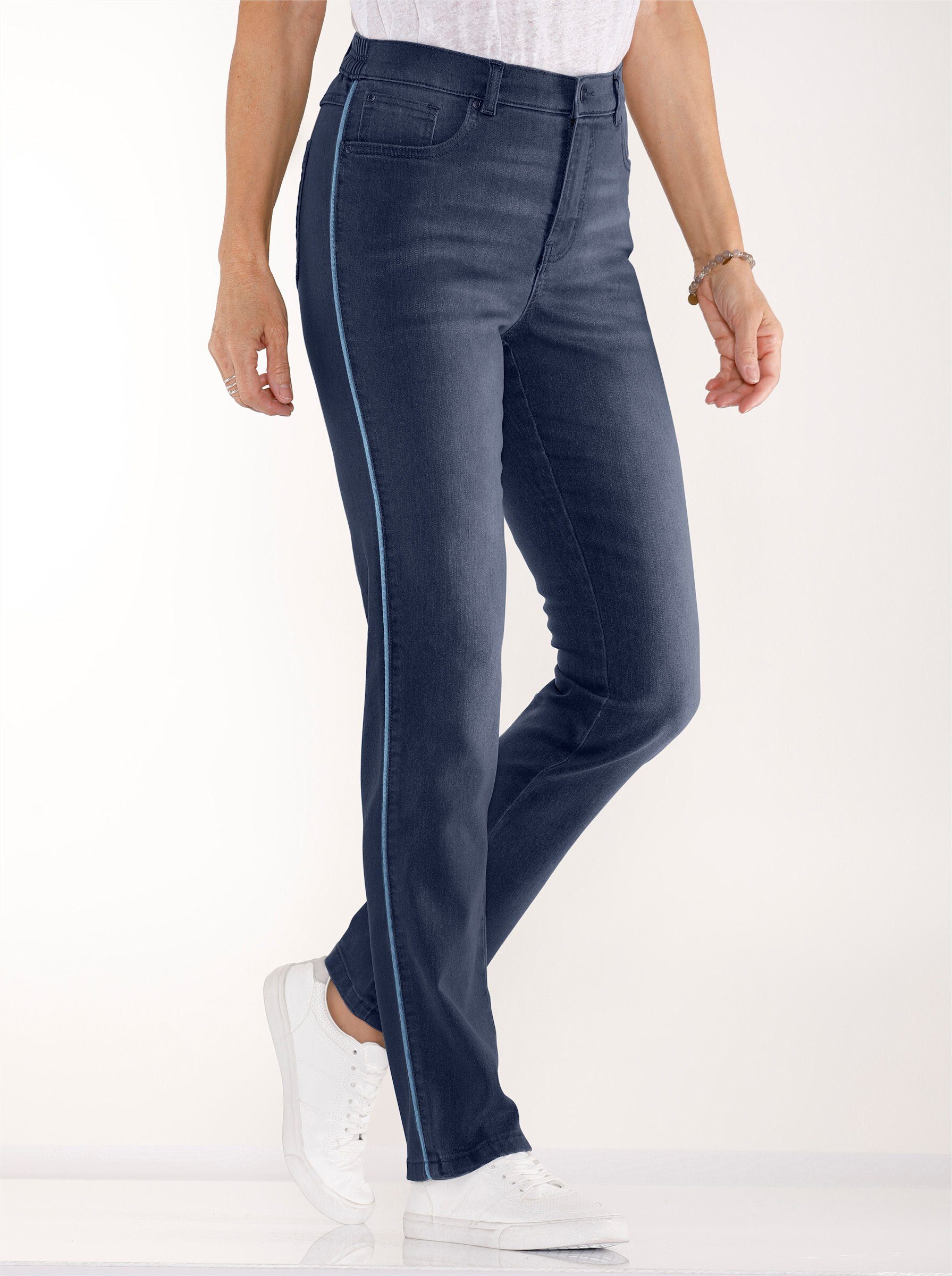 Sieh an! Bequeme Jeans | Straight-Fit Jeans
