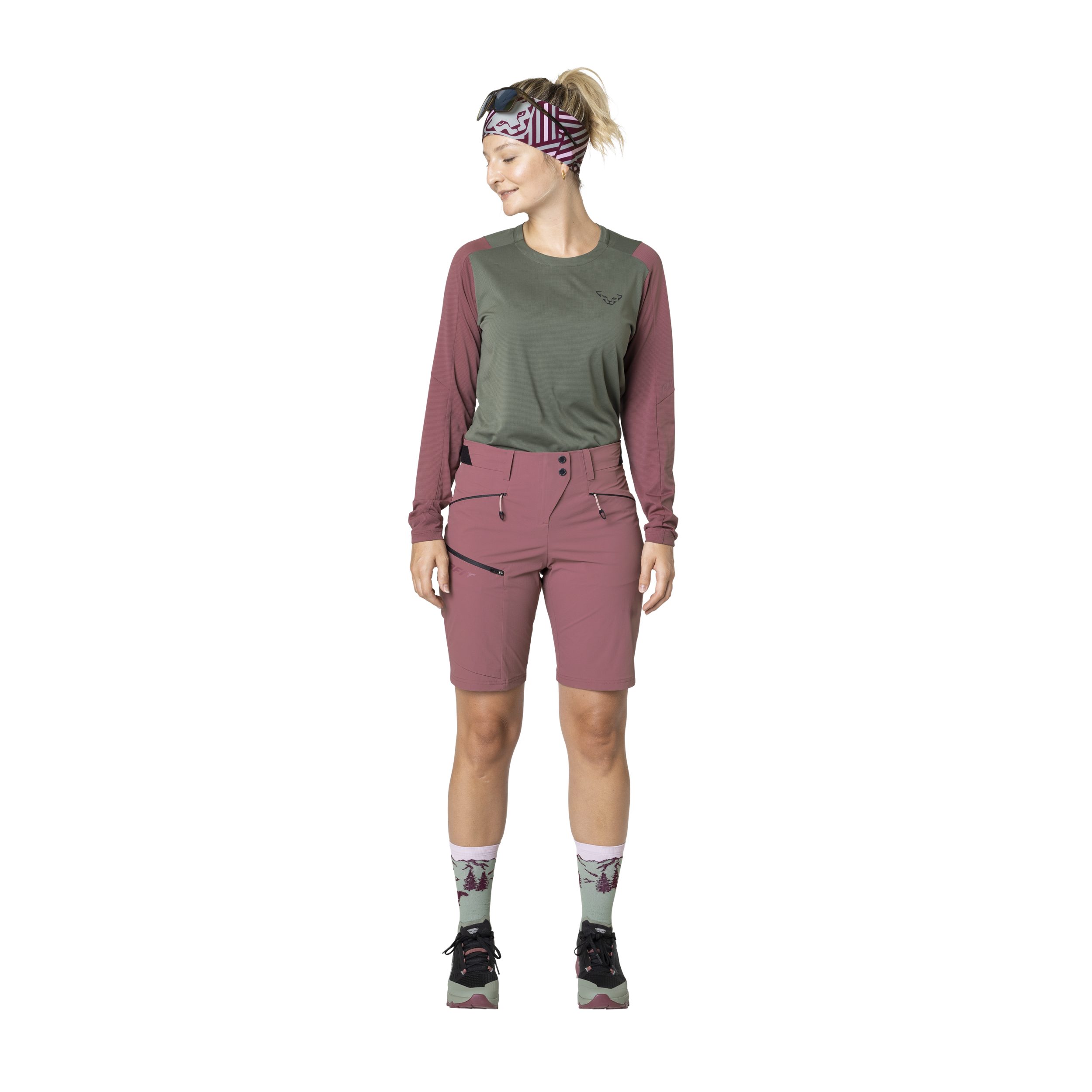 Dynafit Shorts TRANSALPER DST SHORTS W DARK ROSE