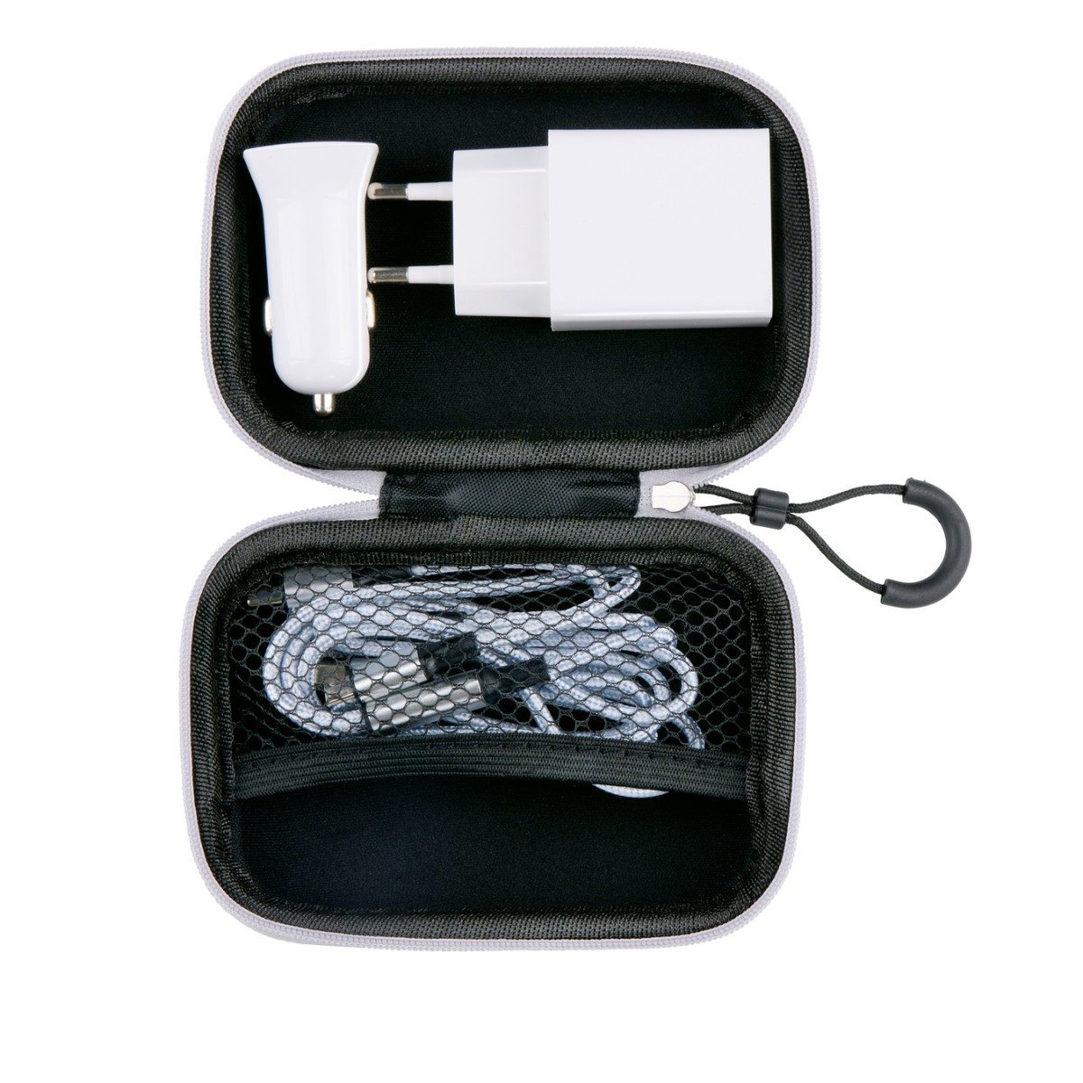 Grundig Grundig Travel Ladeset - USB-C, USB-A & Lightning Strom-Adapterkabel