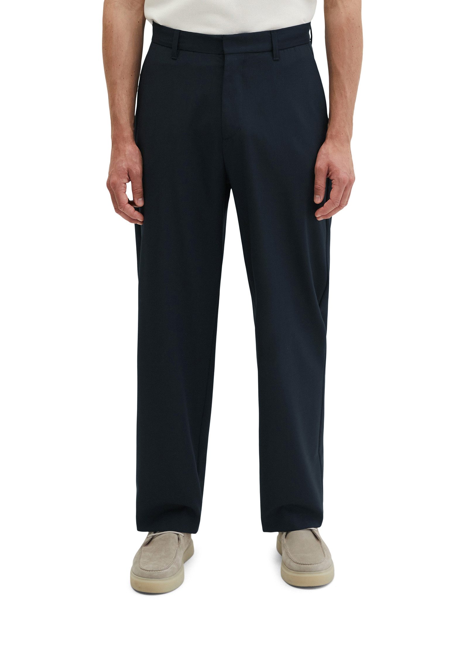 Marc O'Polo Chinohose aus leichtem Technical Wool Blend