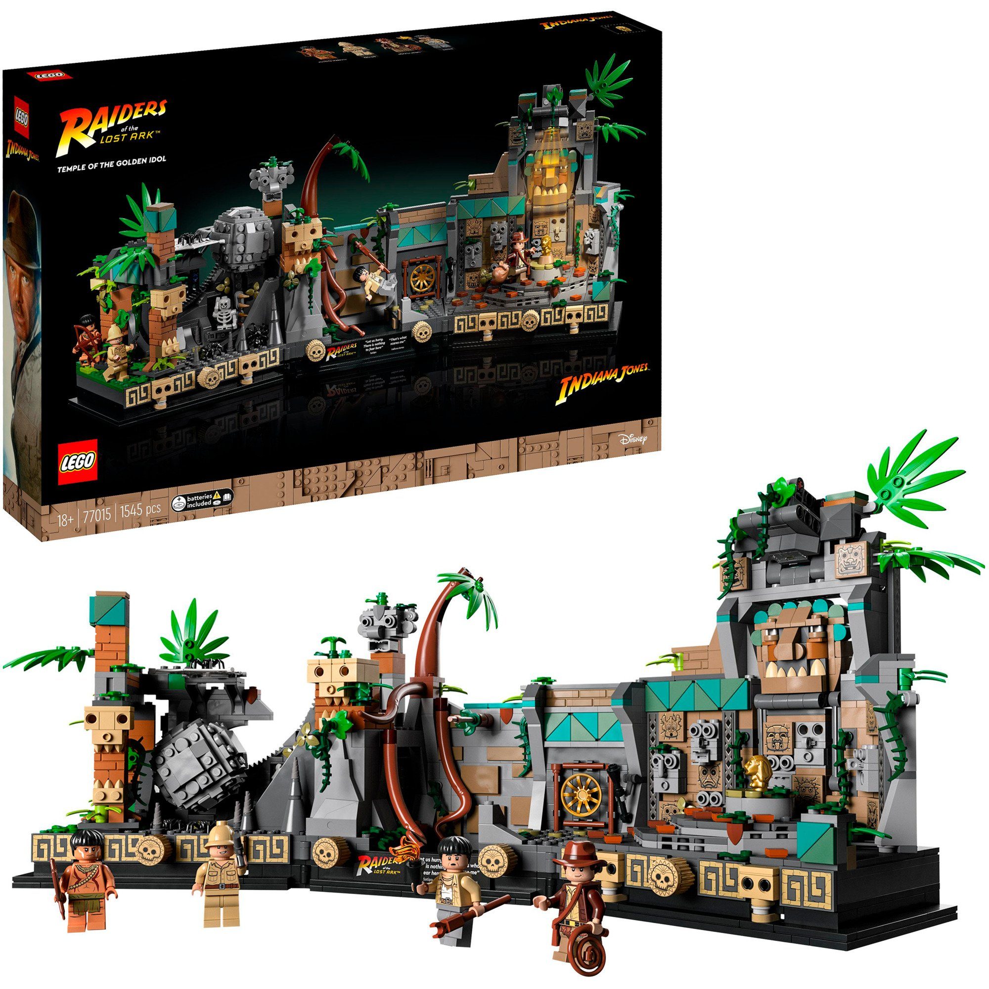 LEGO® LEGO Indiana Jones Tempel des goldenen Götzen, Spielbausteine günstig online kaufen