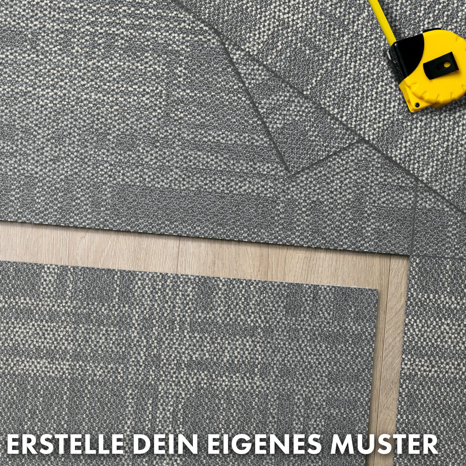 Floordirekt Teppichfliese Luzern, Selbstliegende Bodenfliesen für günstig online kaufen