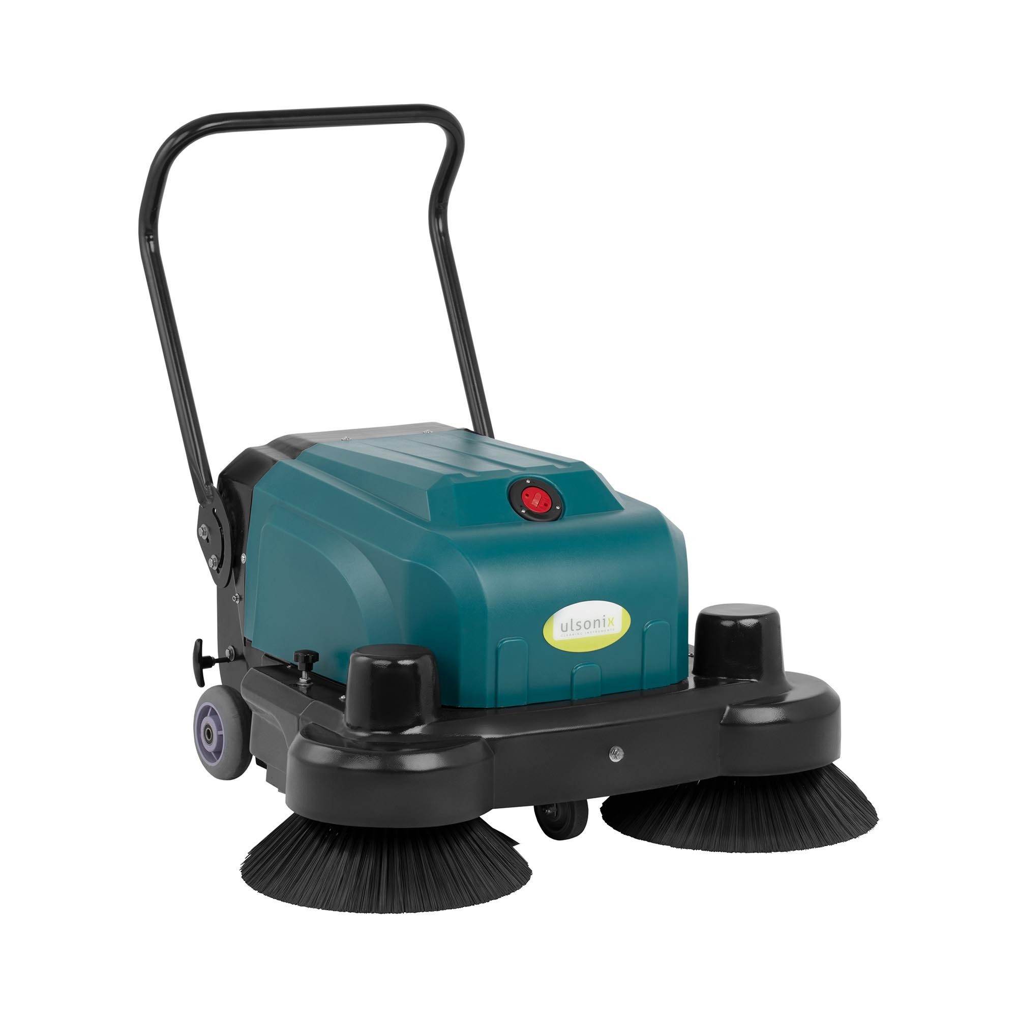 Ulsonix Kehrmaschine Kehrsaugmaschine 4800 m²/h Akku-Kehrmaschine 35 l Bürstenbreite 52 cm