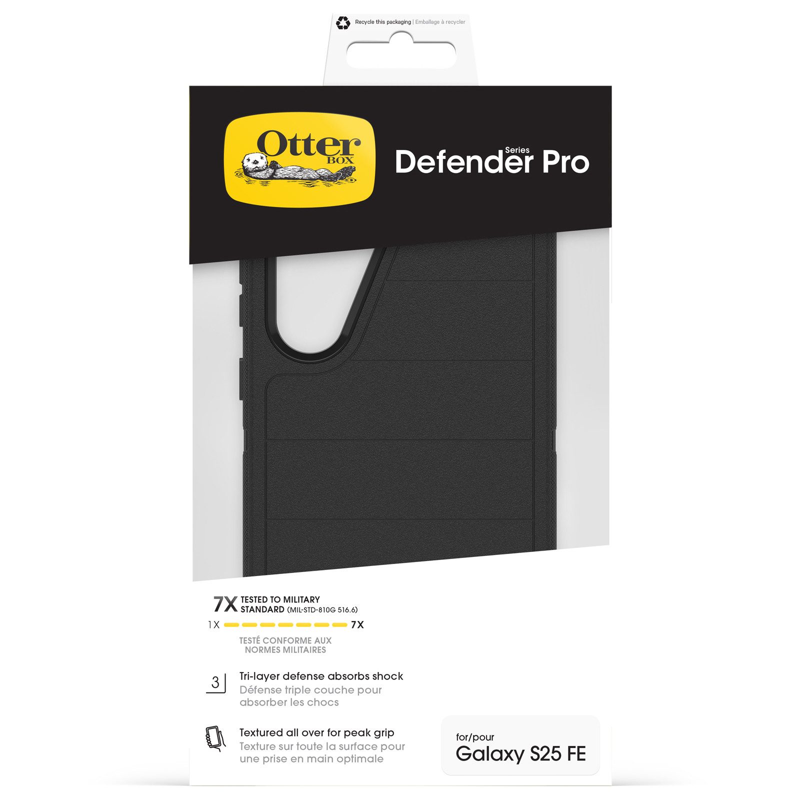 Otterbox Handyhülle Defender Series Pro Case für Samsung Galaxy S25 FE, Backcover, Schutzhülle, Handyschutzhülle, Case, Schutzcase, stoßfest – Bild 5 von 5