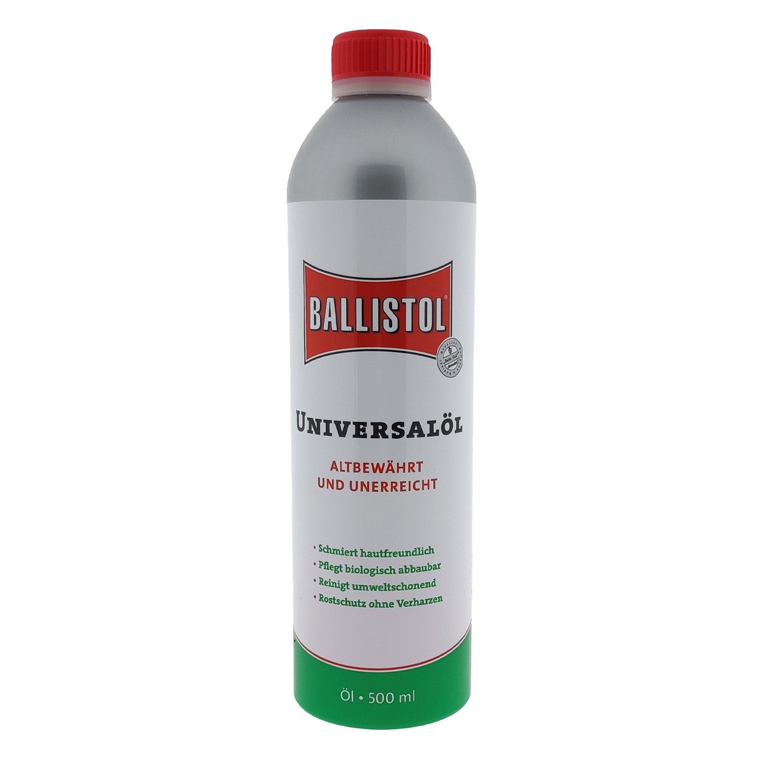 Ballistol Universalöl Ballistol Universalöl flüssig 500 ml, 500 ml, (Flasche, 1-St., Universalöl), Rostschutz Pflegeöl Pflegemittel Schmieröl Allrounderöl