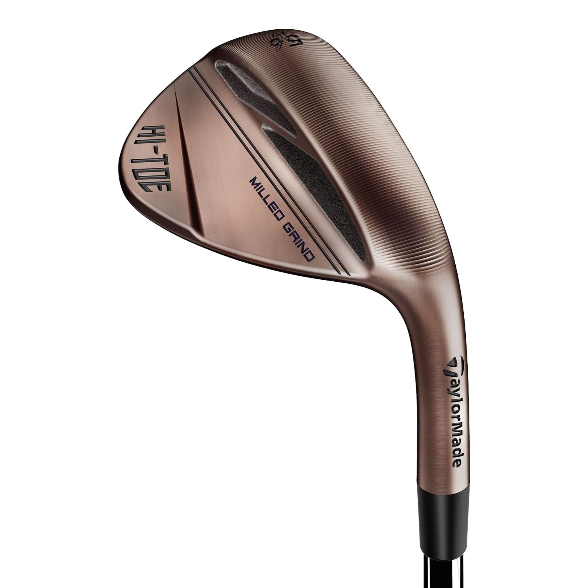 Taylormade Wedge TaylorMade Hi-Toe 3 Copper Wedge – RAW Face Golf Wedge mit maximalem, Rechts,Stahlschaft KBS HI-REV 2.0, Wedge, 56°