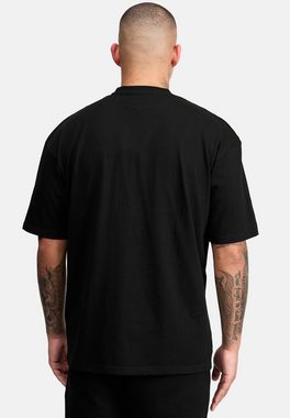 trueprodigy Oversize-Shirt Dexter Logoprint Rundhals dicker Stoff