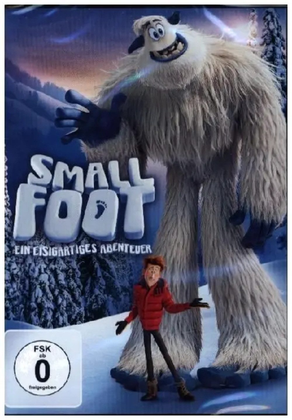 DVD Smallfoot - Ein eisigartiges Abenteuer, 1 DVD, 1 DVD-Video