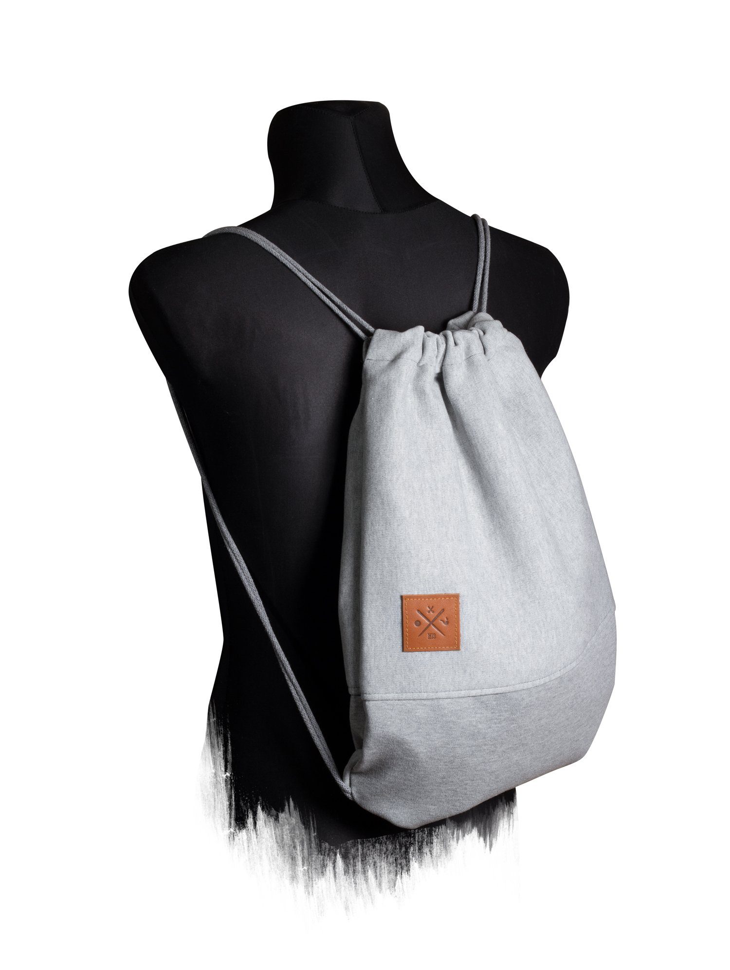 Manufaktur13 Turnbeutel Sweat Sports Bag - Sporttasche/ Turnbeutel in Grau