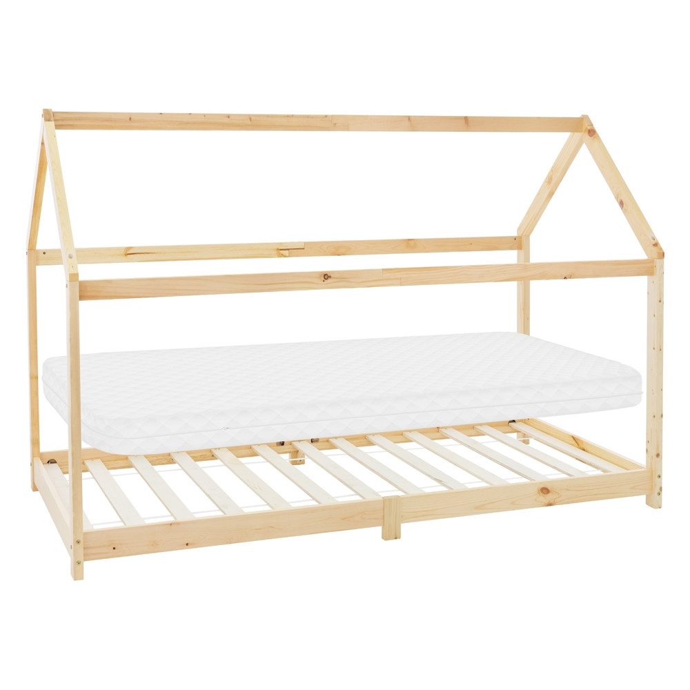 ML-DESIGN Spielbett Hausbett Kinderbett inkl. Lattenrost günstig online kaufen